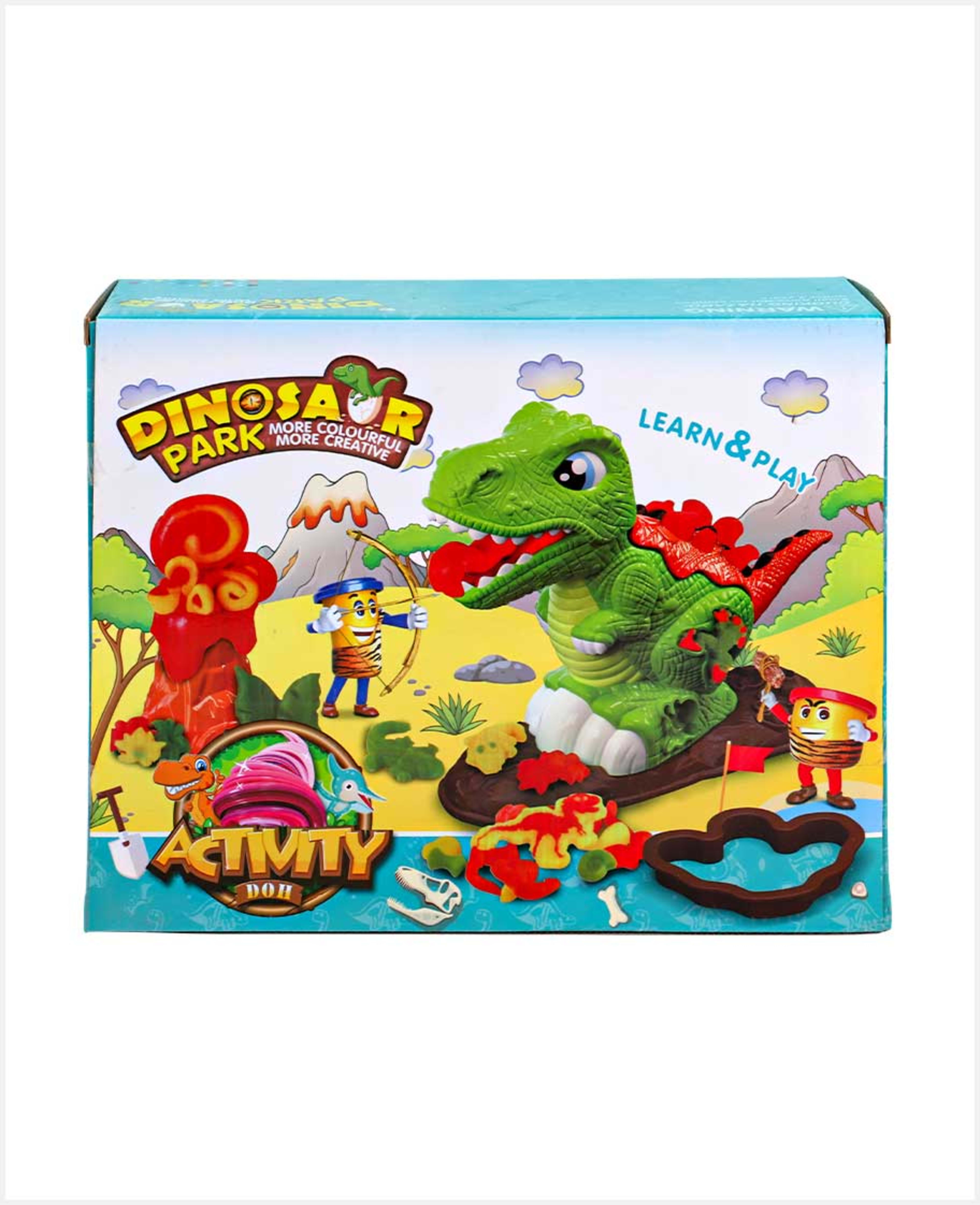 Colourdee Activity Doh Dinosaur Park Do001