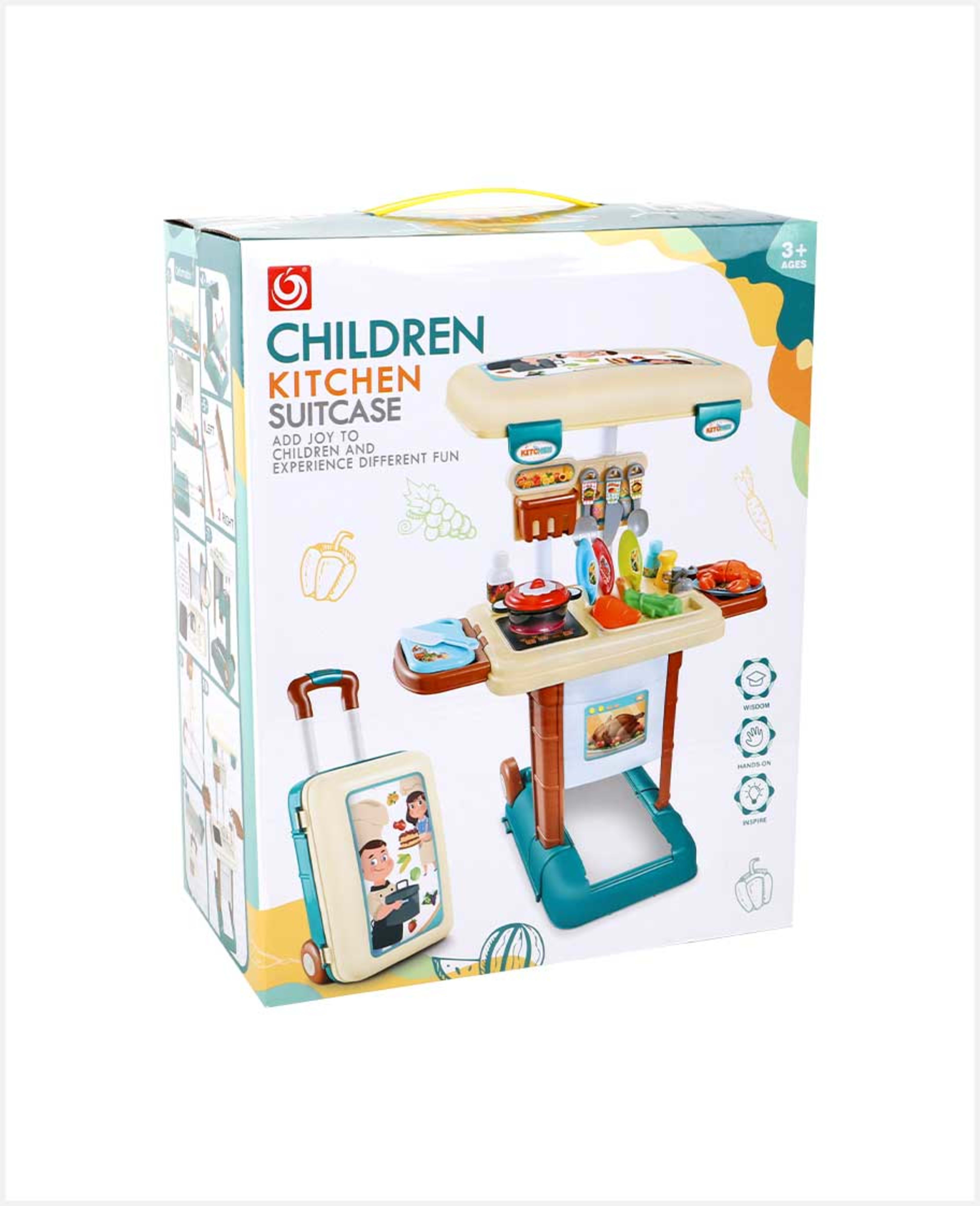 3 in One Children Kitchen Suitcase Hc 009-009