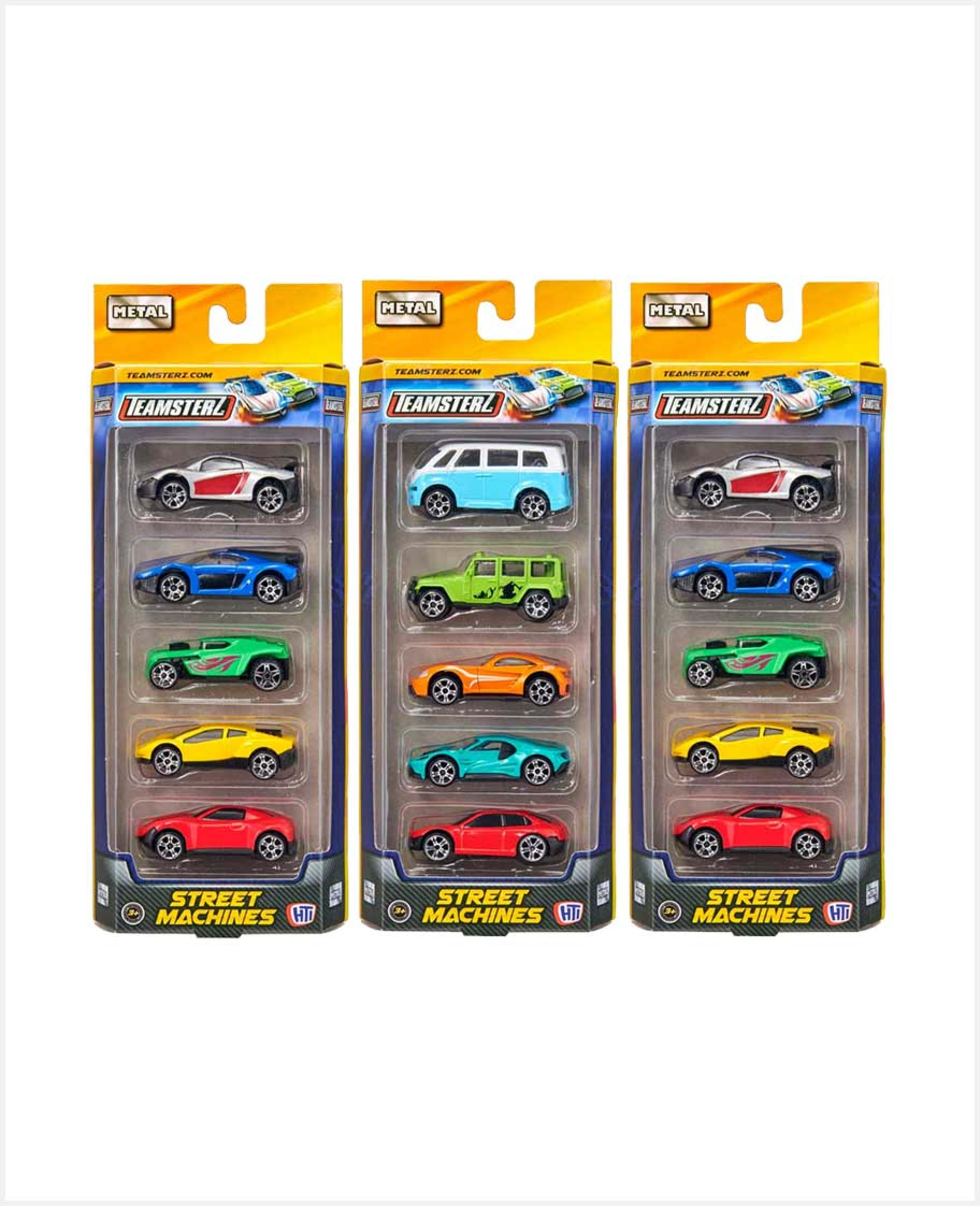 Teamsterz Tz Street Machine Die-cast 5pcs(b) 3yrs+ 1417044