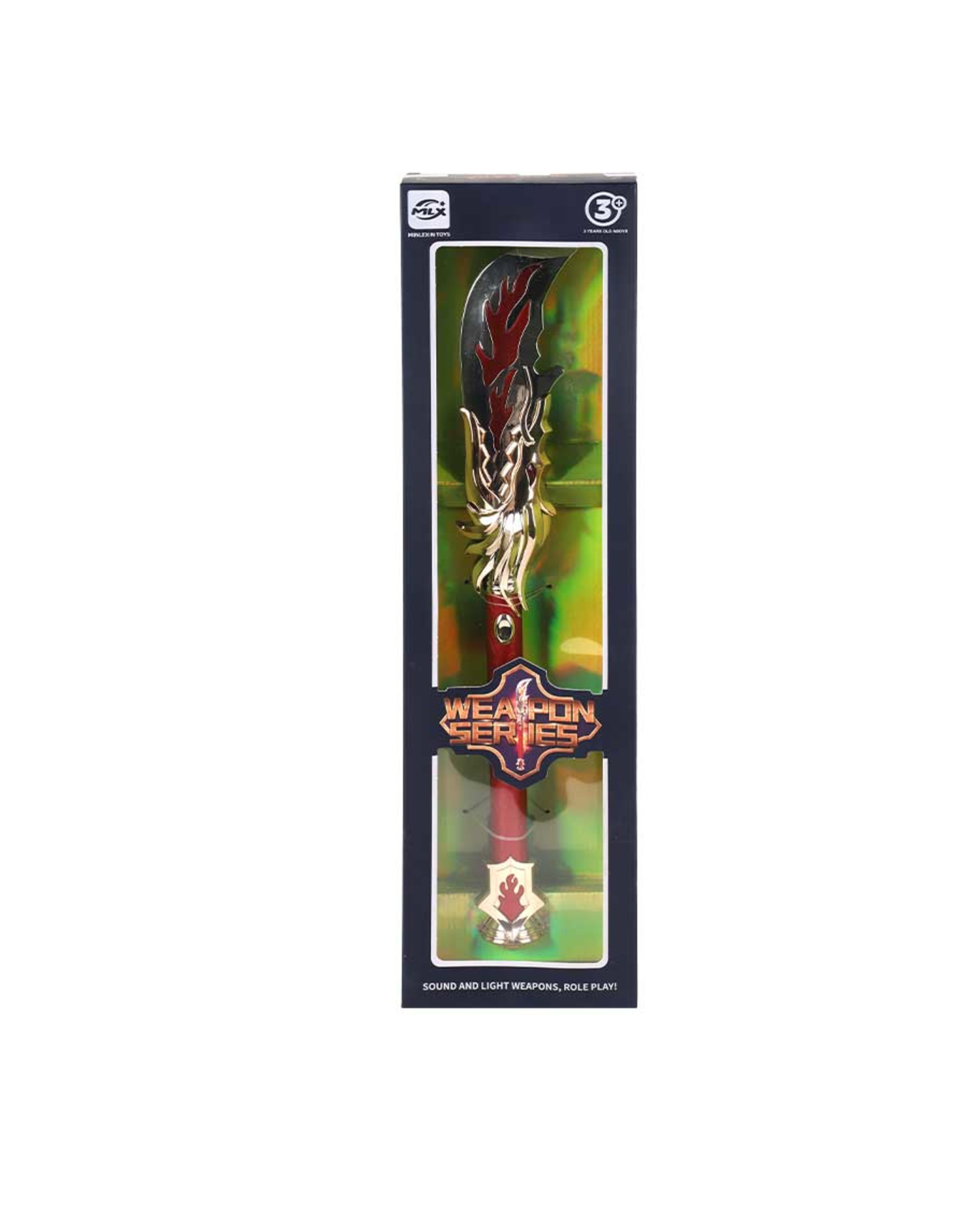 Minlexin Toys Weapon Role Playset with Light & Sound 6601a