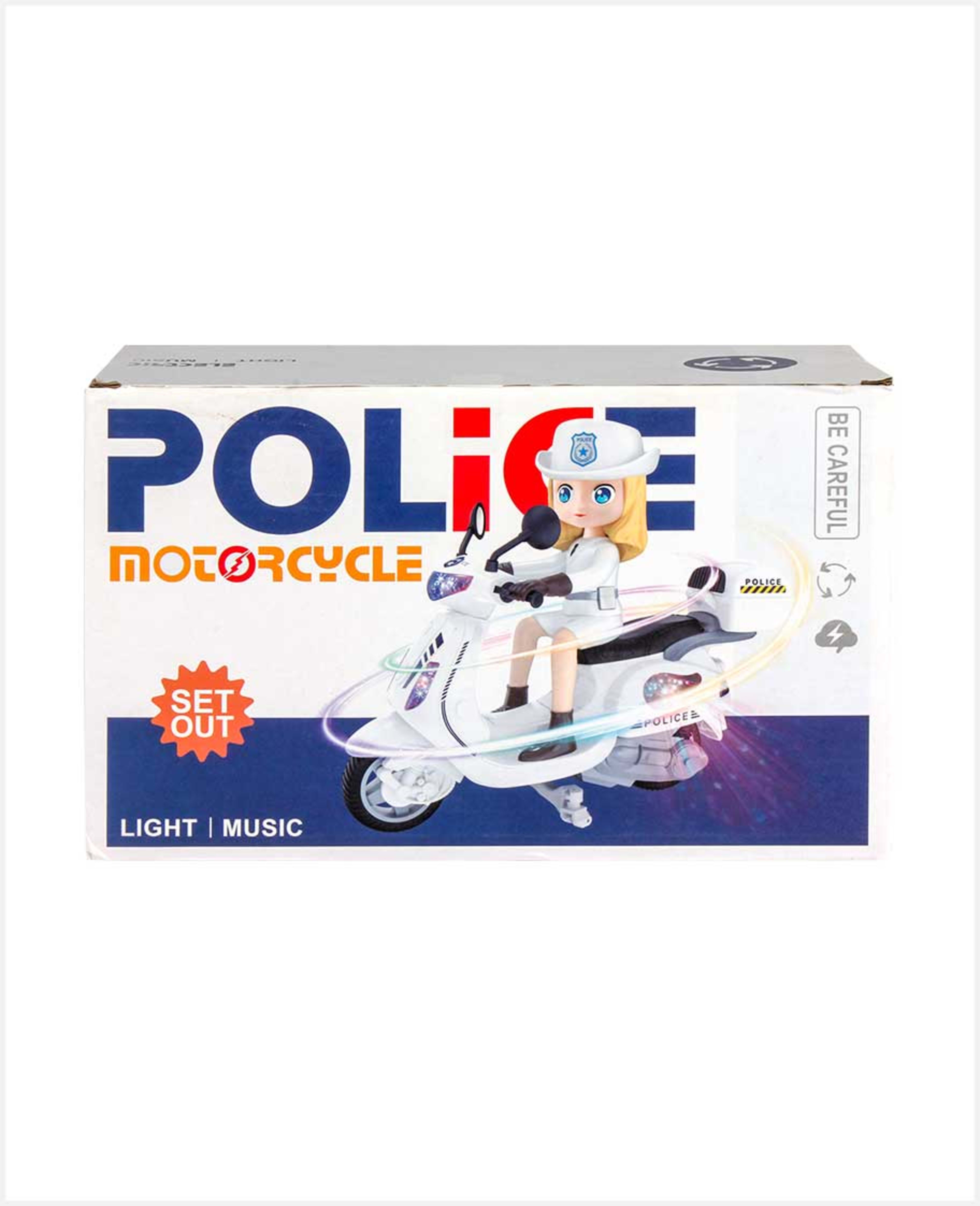 Xiong Sheng B/o Police Motorcycle 808-6