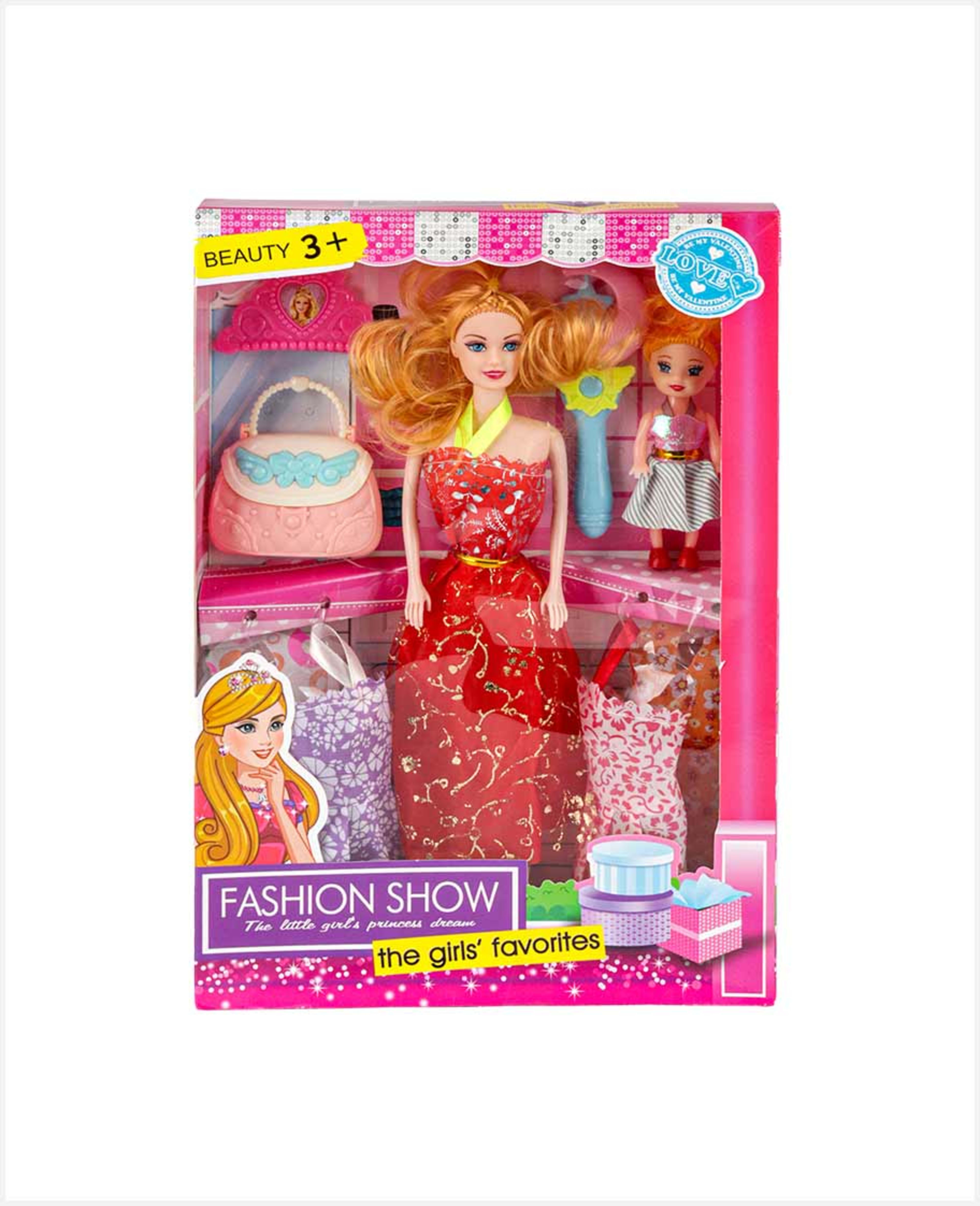 Fashion Show Doll Set Ages 3+ Y020b11