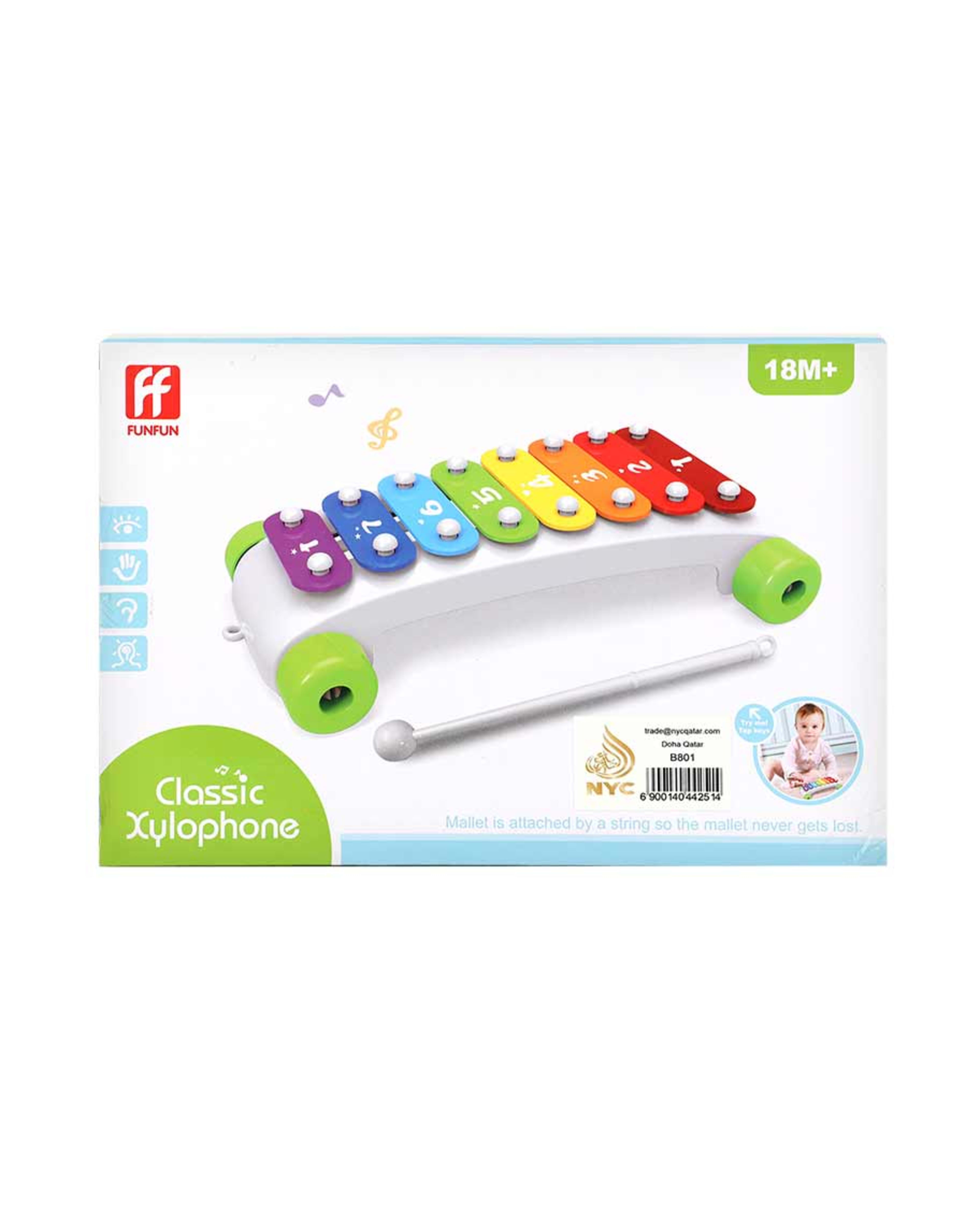 Funfun Classic Xylophone B801