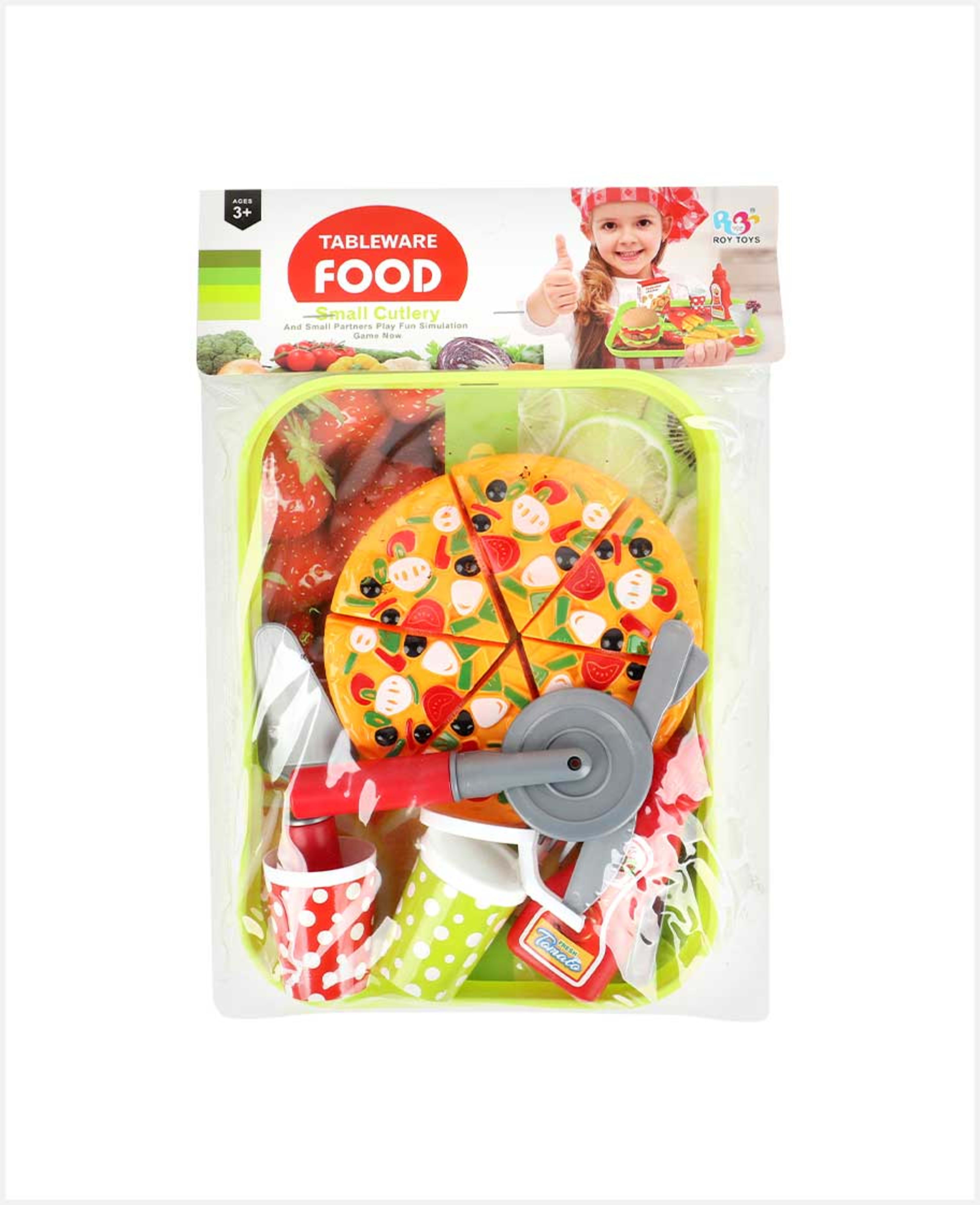 Roy Toys Tableware Food Set 8819