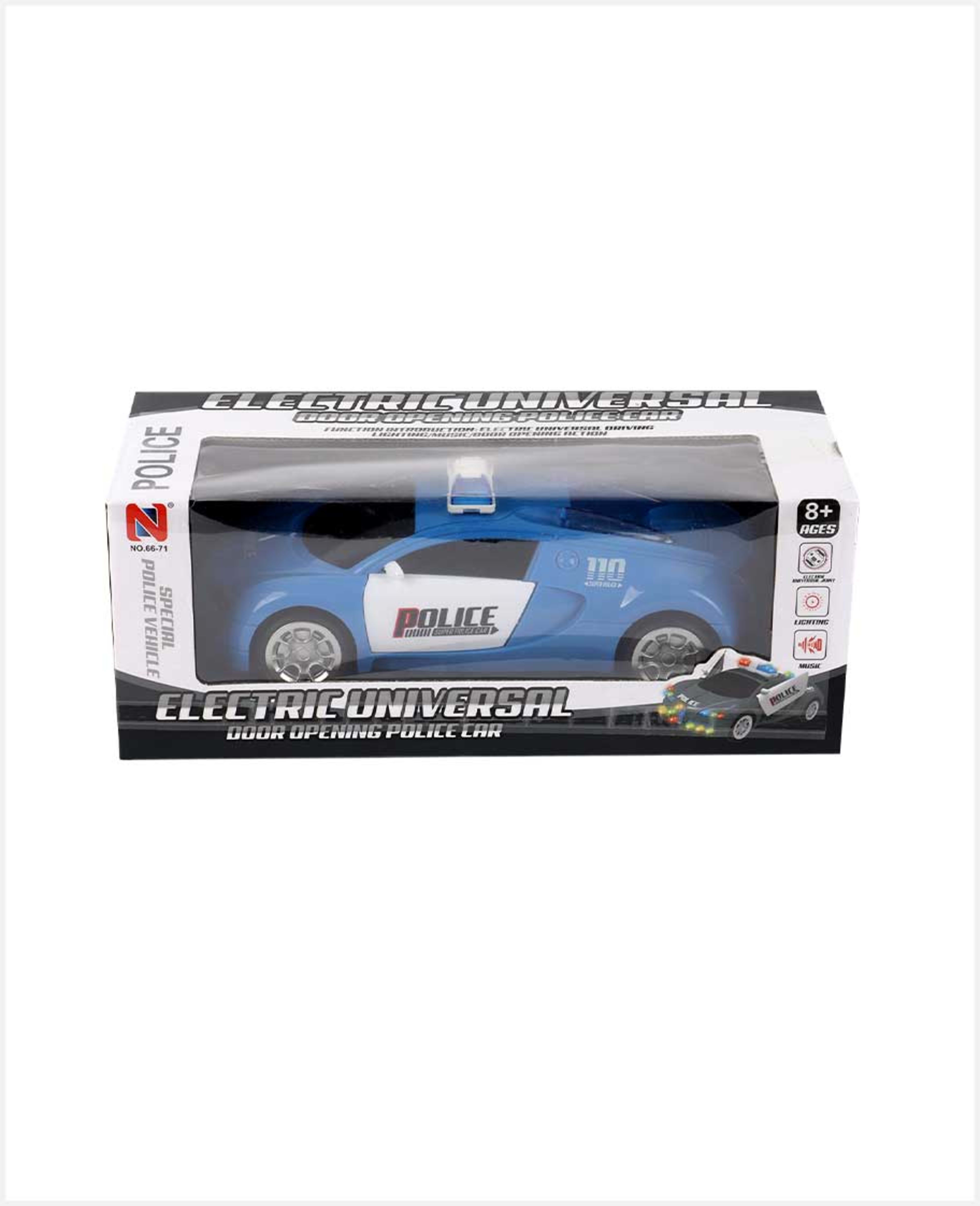 Electric Universal Police Car 66-71