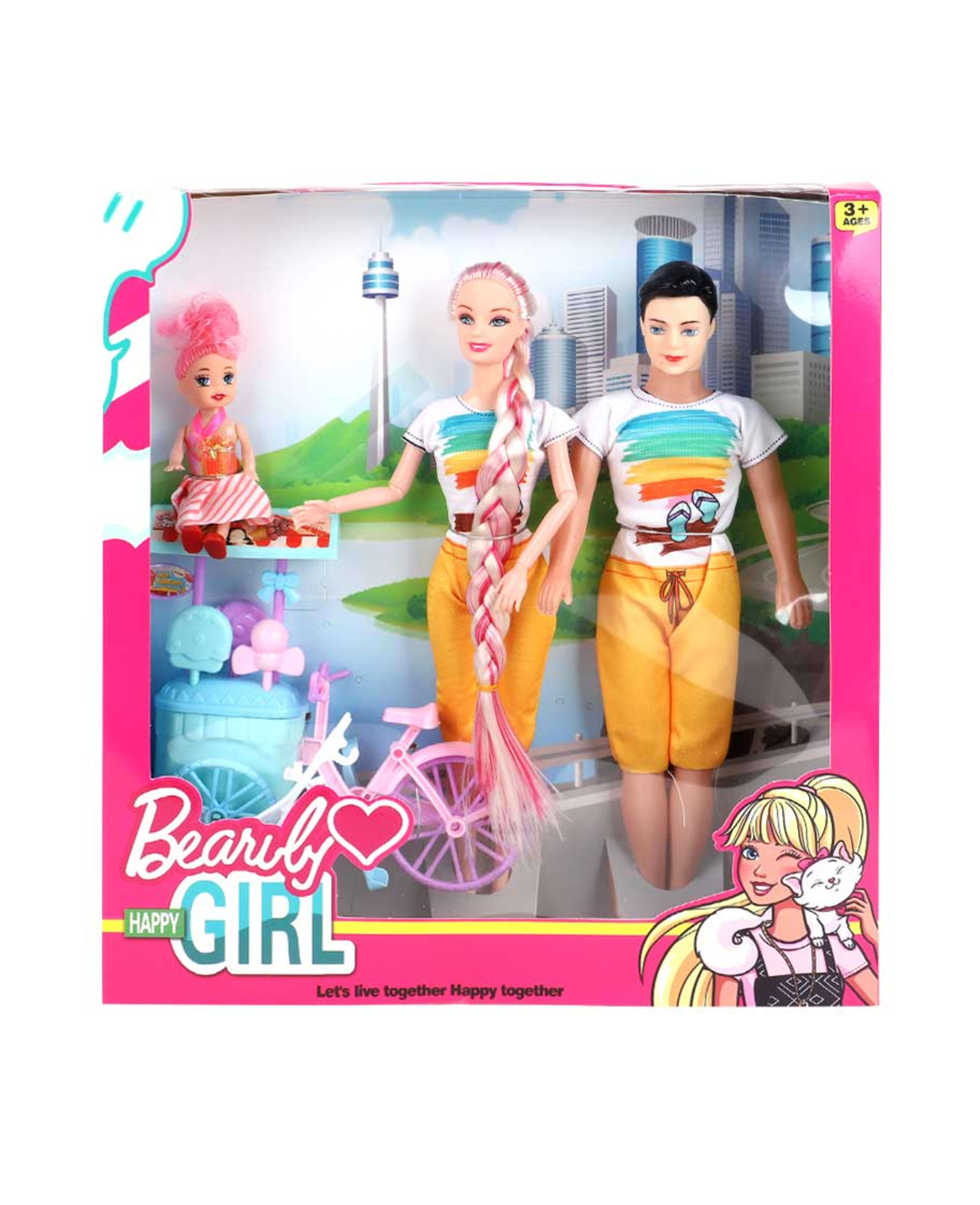 Beauty Barbie Girl Set Mix 11inch 8803