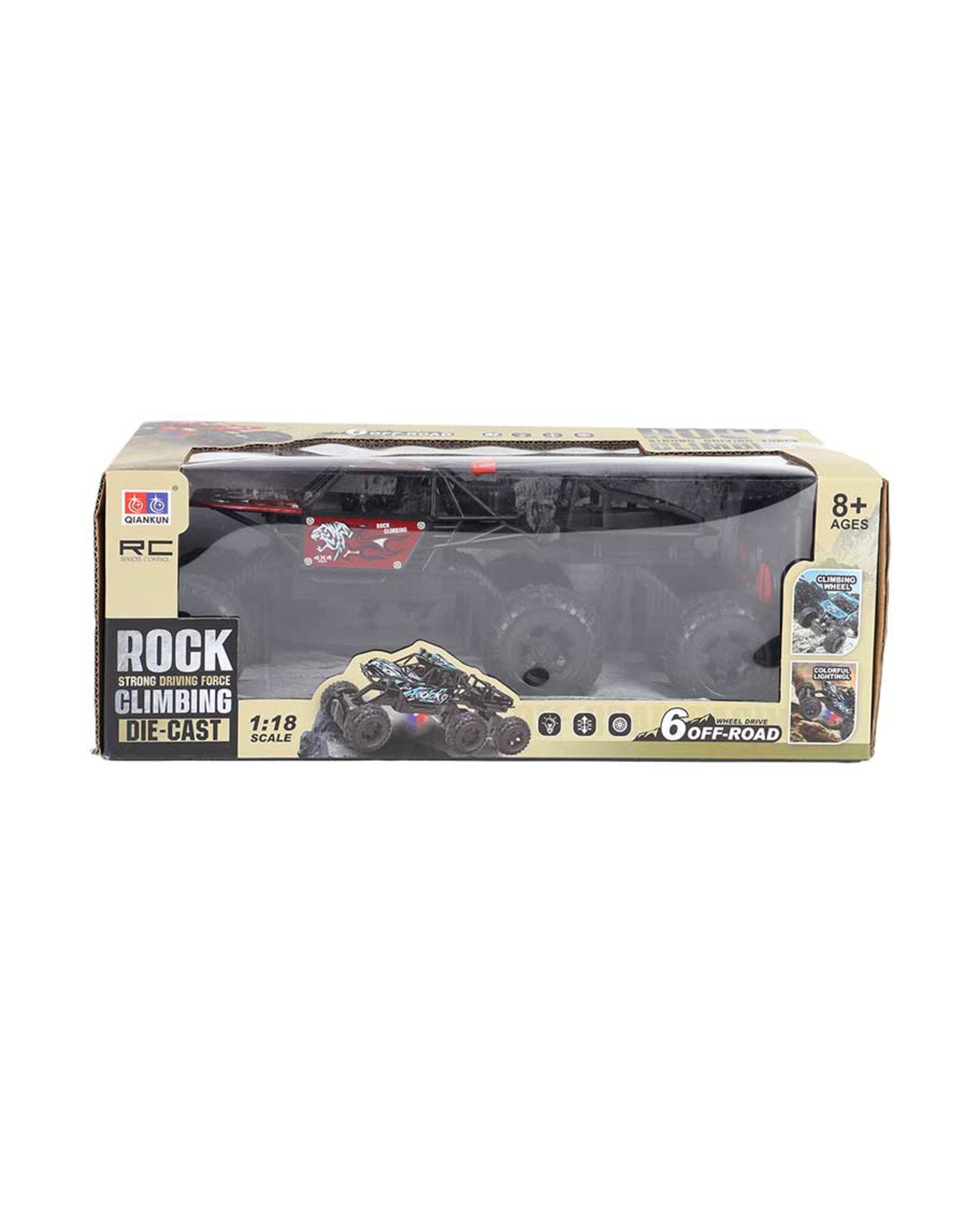 Qiankun Rechargeable Die Cast Rock Climbing Car 112436