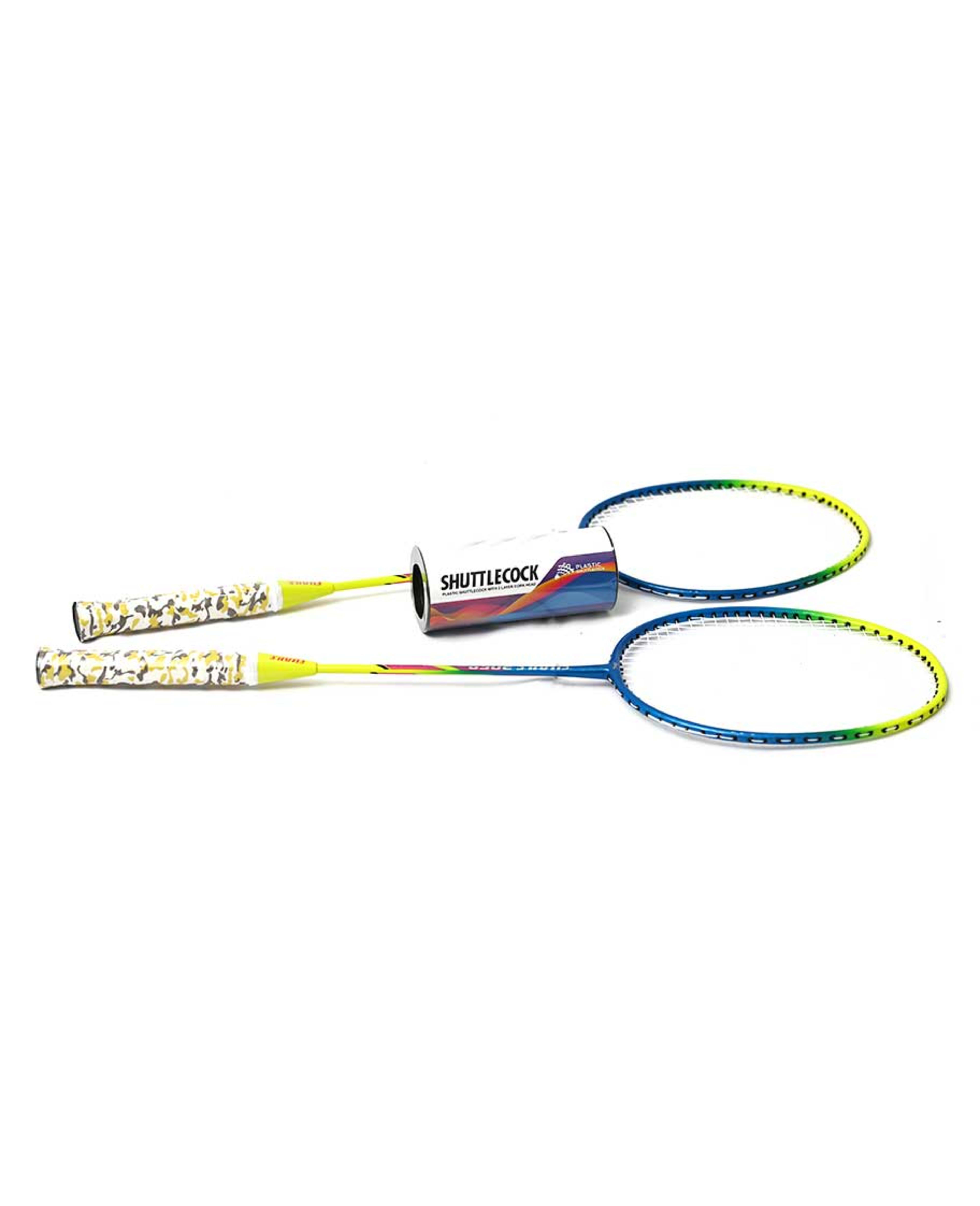 Gitco Badminton Racket with Shuttle Cock 2pcs Br1018