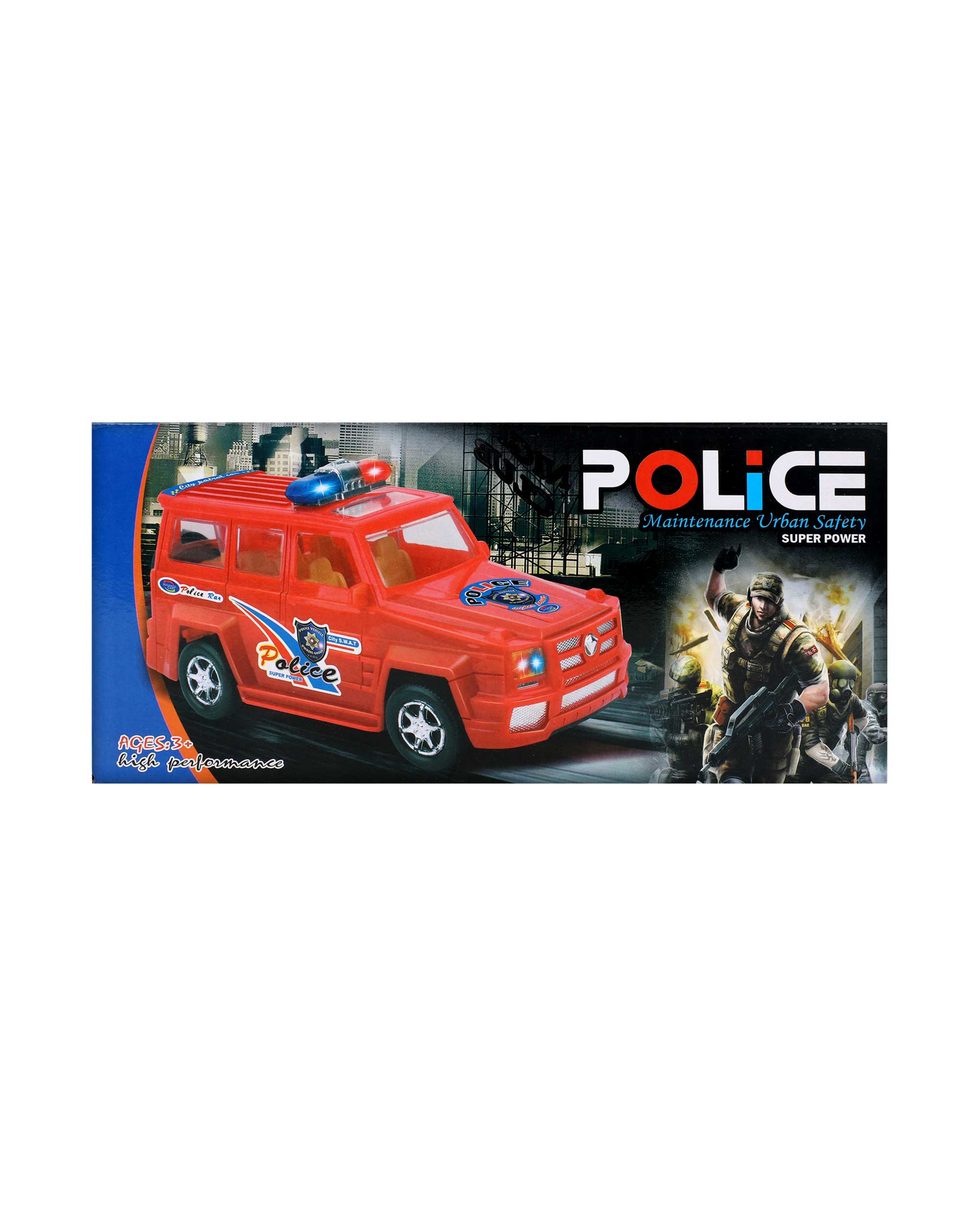 B/o Police Car with Light Music 3078