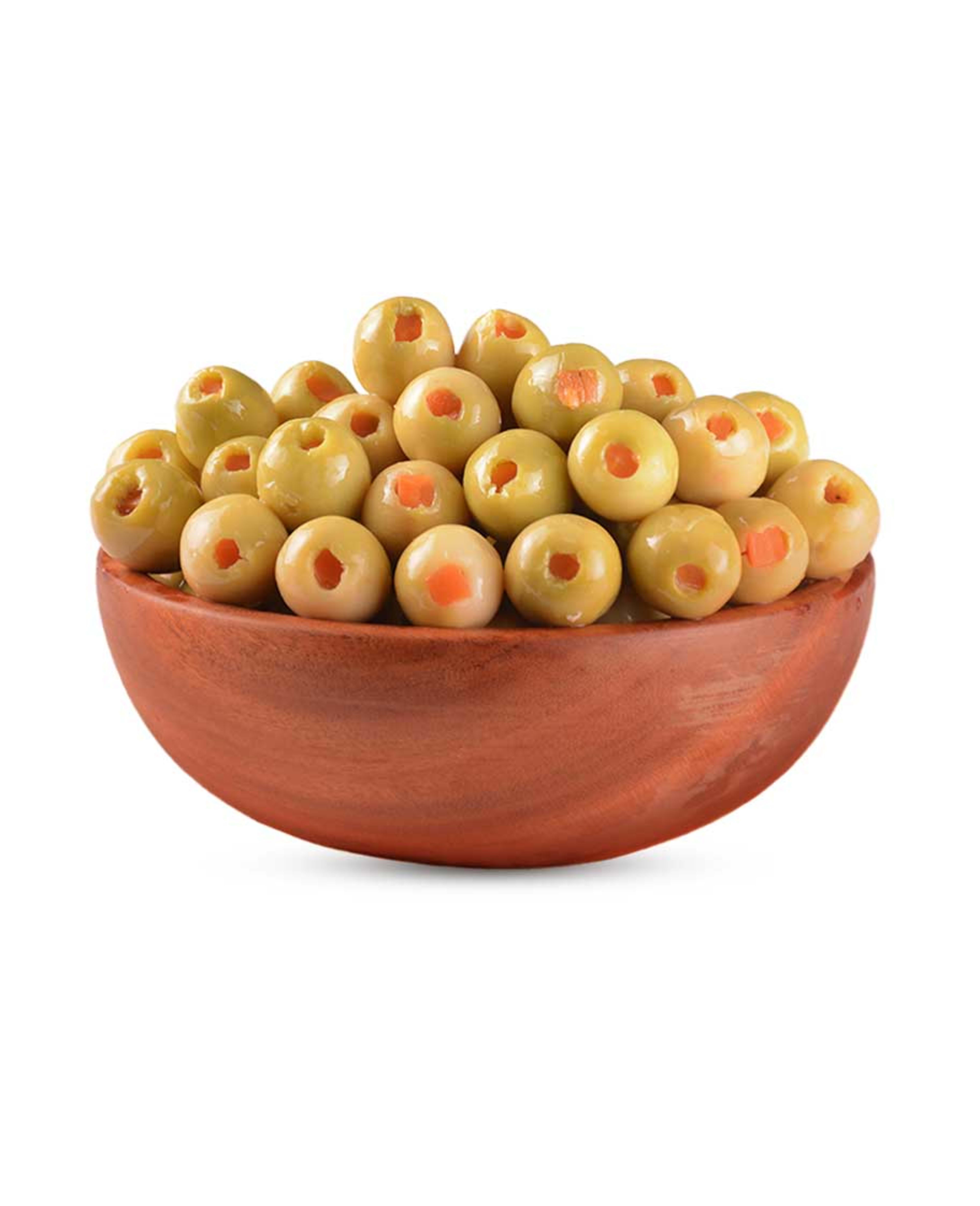 Al-kheer & Al-baraka Green Olives Stuffed Carrot Oil