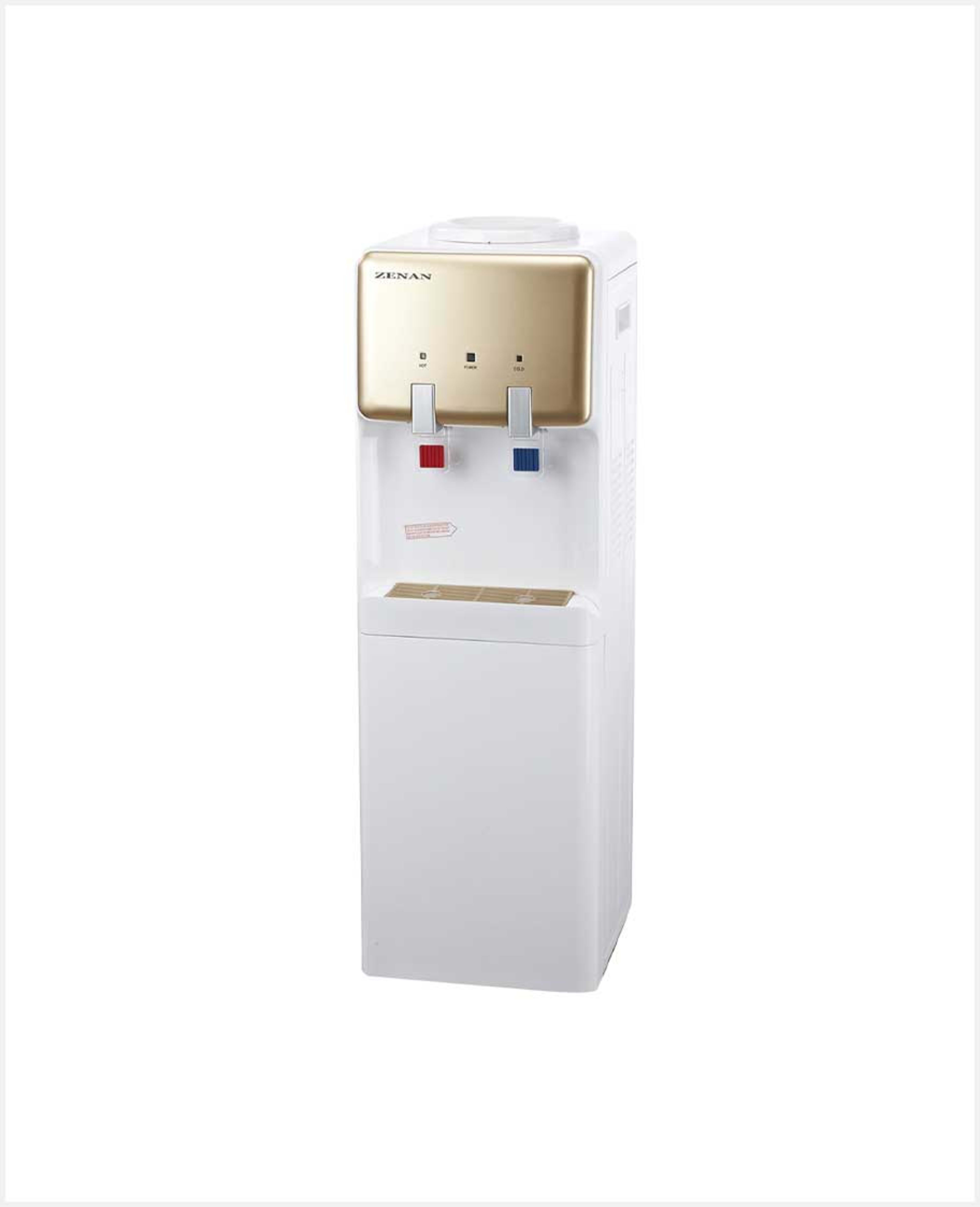 Zenan Hot and Cold Water Dispenser W/ Fridge #zwd-5x29r