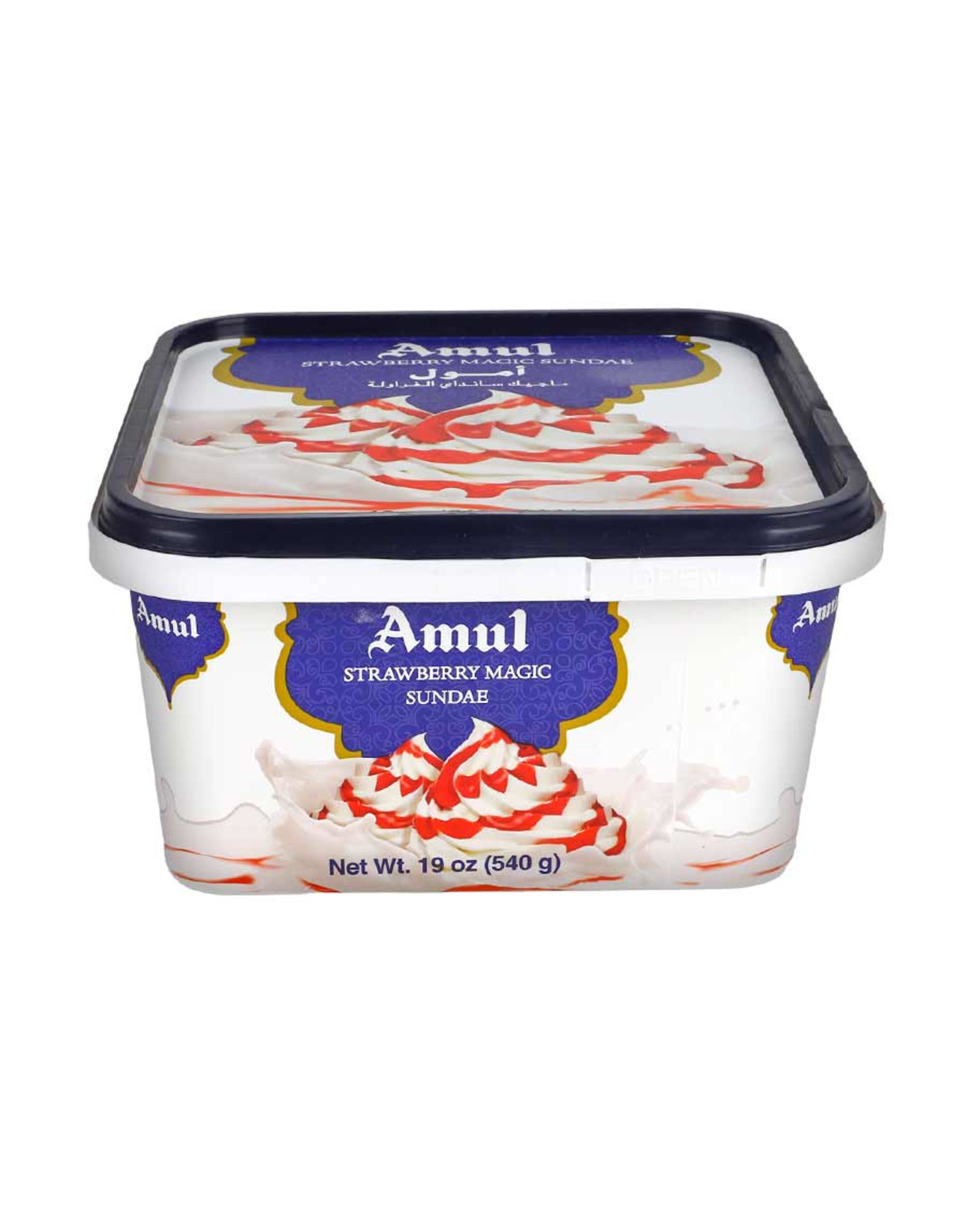 Amul Strawberry Magic Ice Cream 1ltr