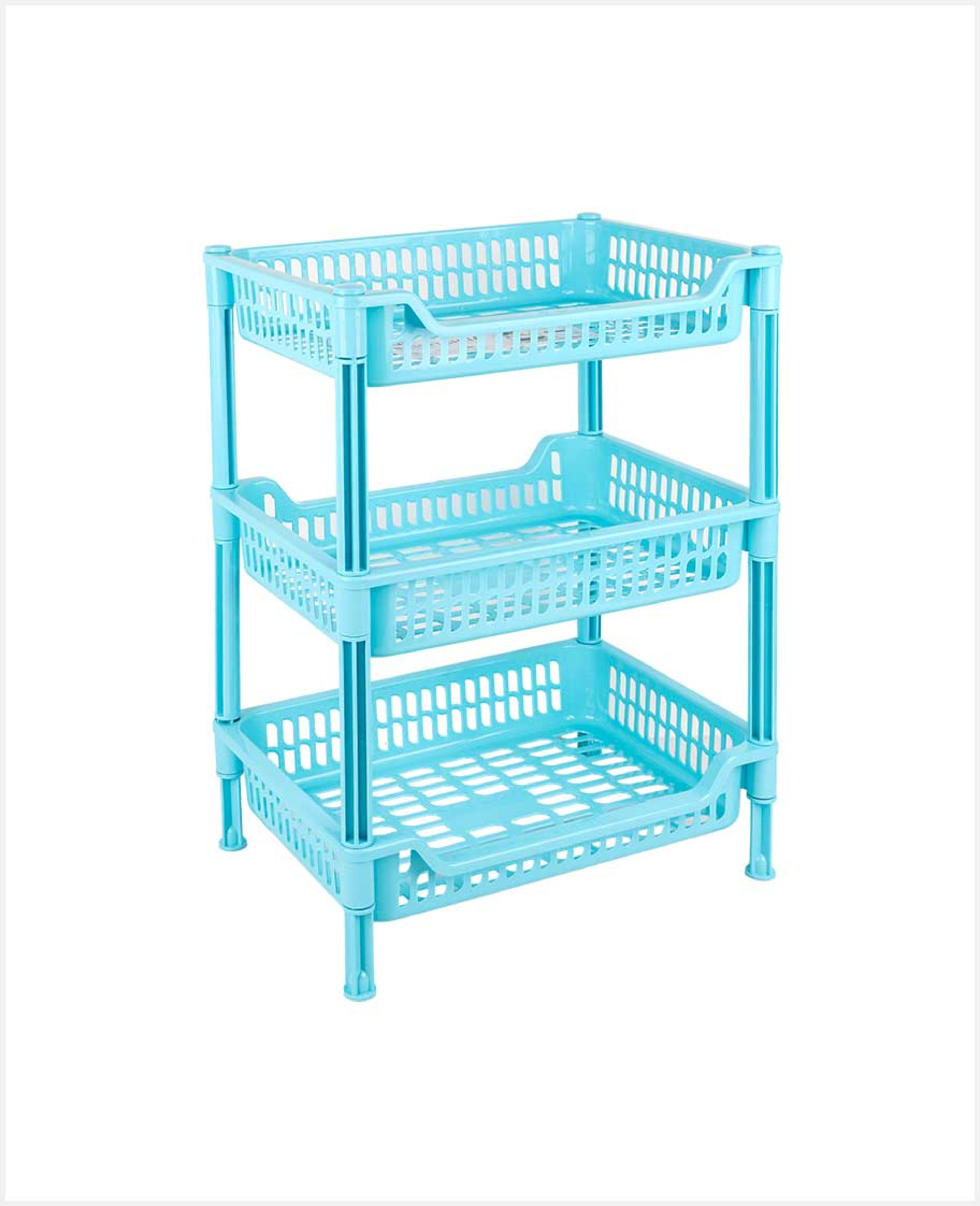 Jcj 3tiers Basket Shelf 2202/3 #jl07