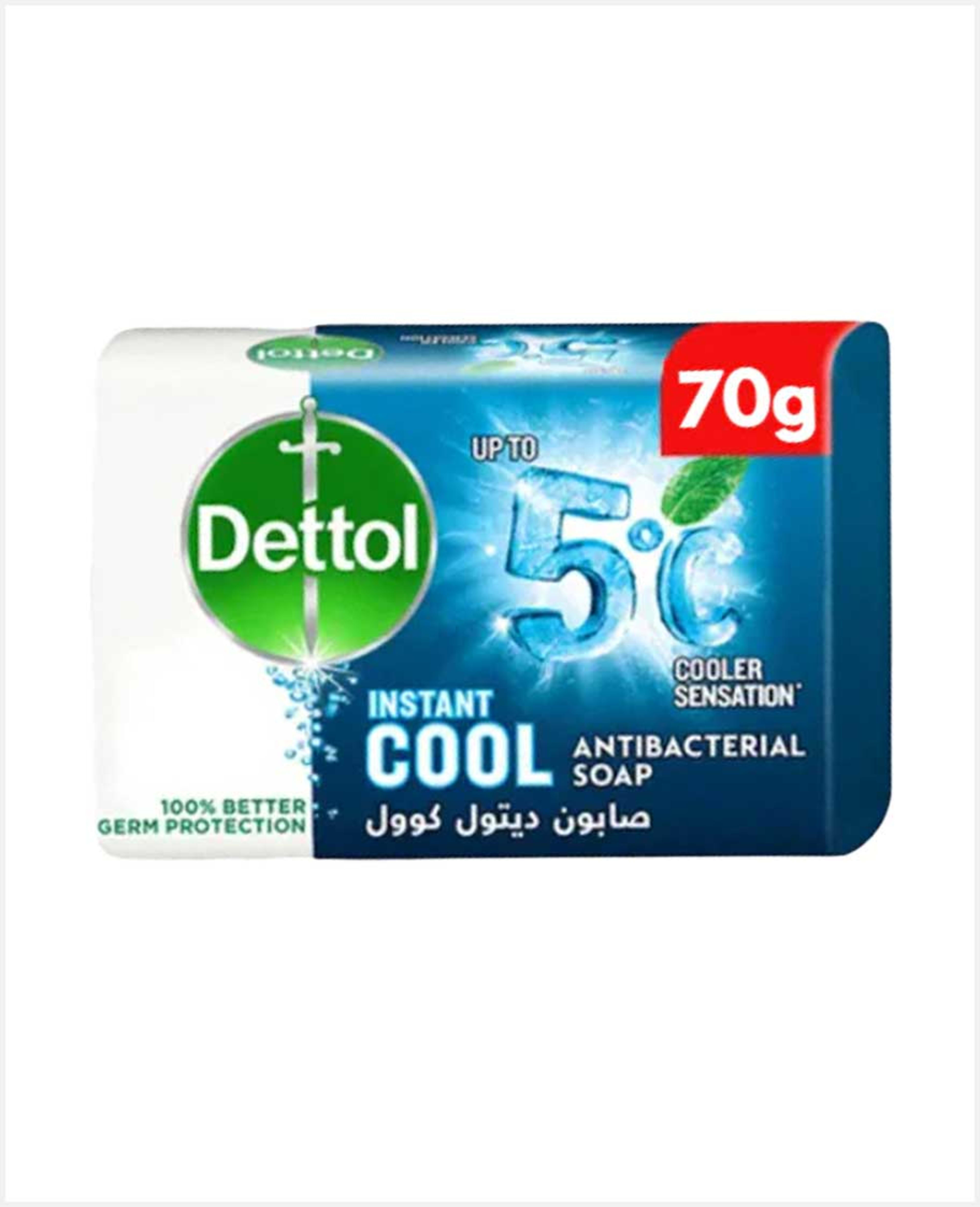 Dettol Antibacterial Soap Cool 70gm