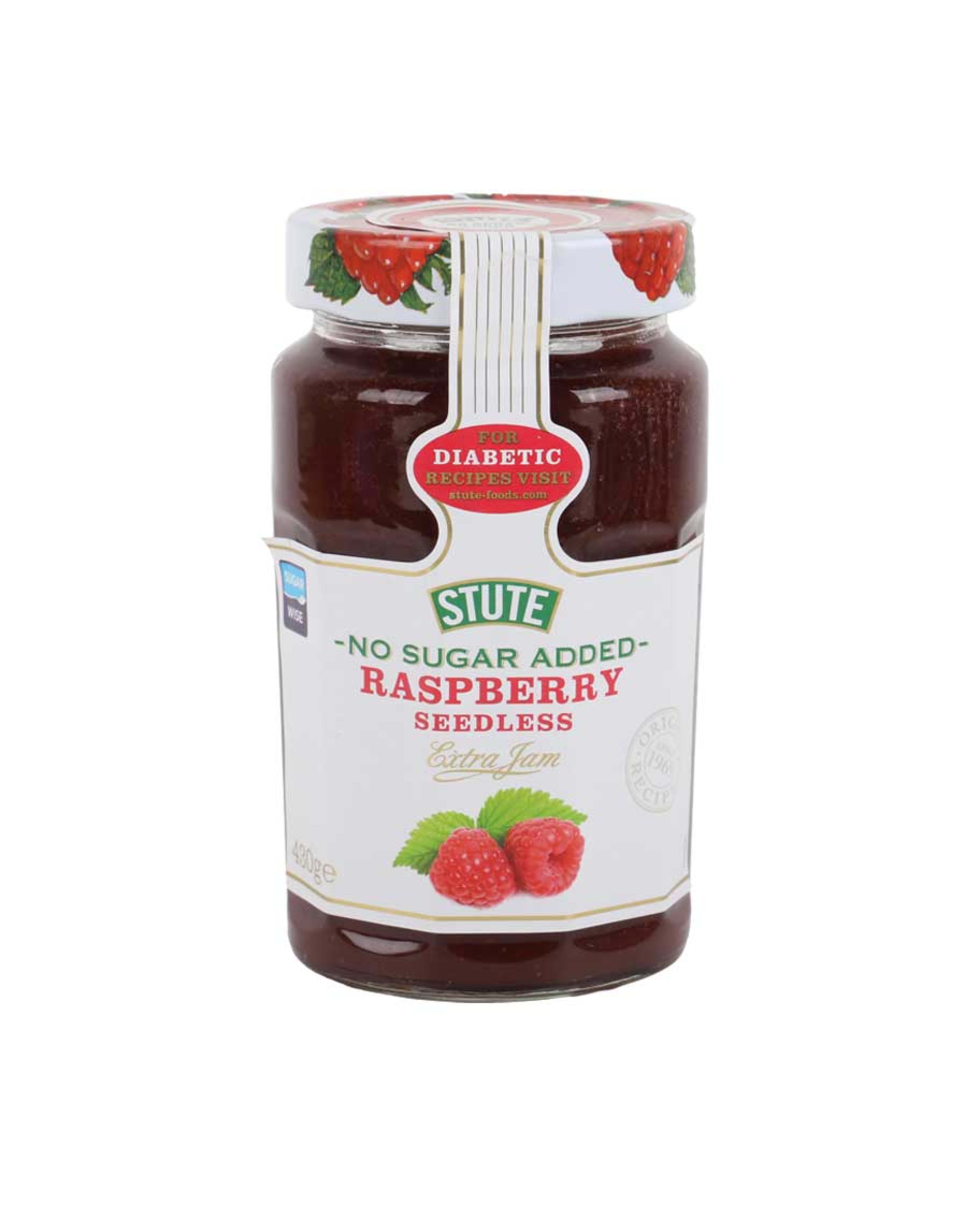 Stute Diabetic Raspberry Seedless Extra Jam 430gm