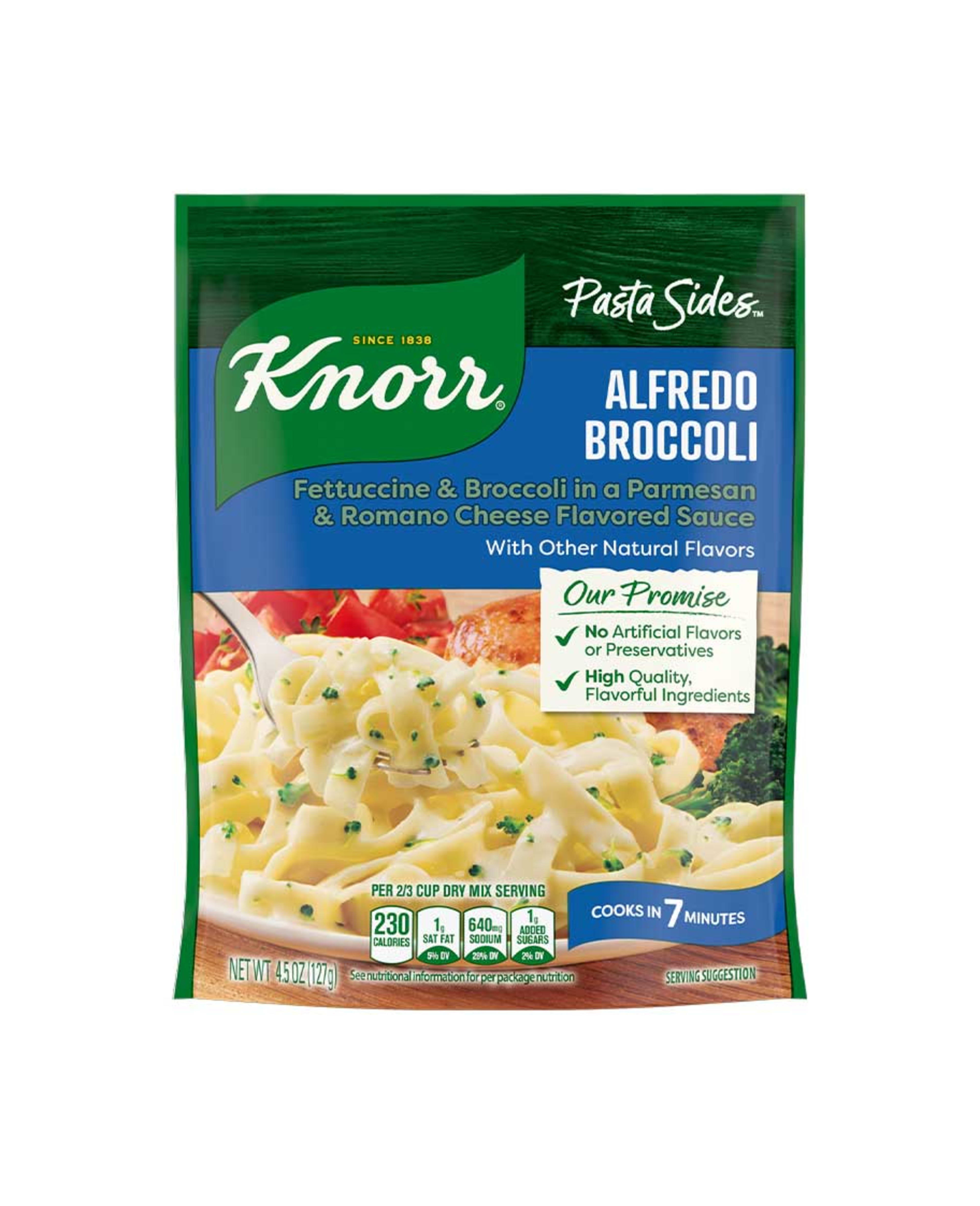Knorr Alfredo Broccoli Parmesan&romano Cheese Flavored Sauce 4.5oz(127gm)