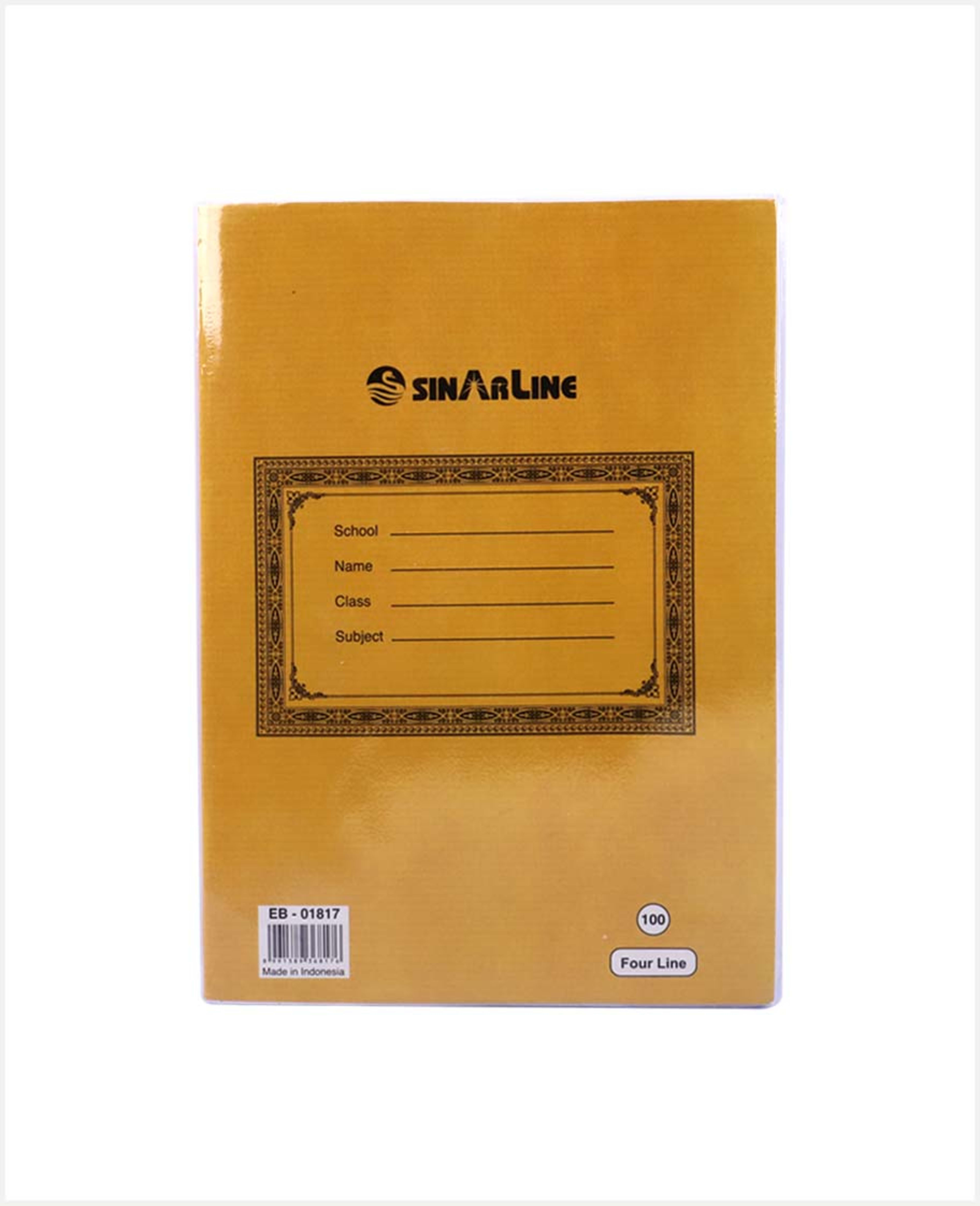 Sinarline 4line Note Books 100 Sheets Eb-01817