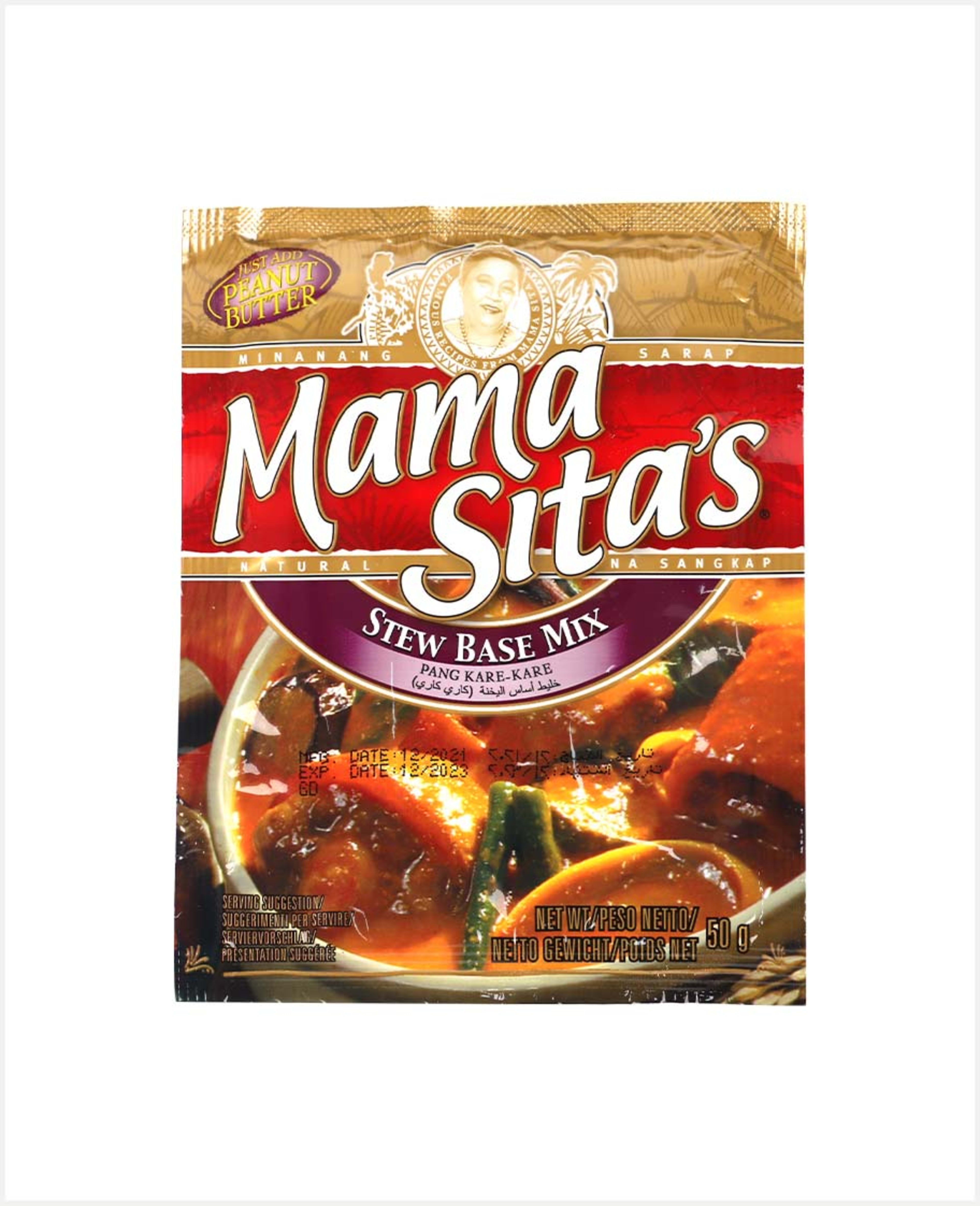 Mama Sita's Stewbase Mix Pang Kare-kare 50gm