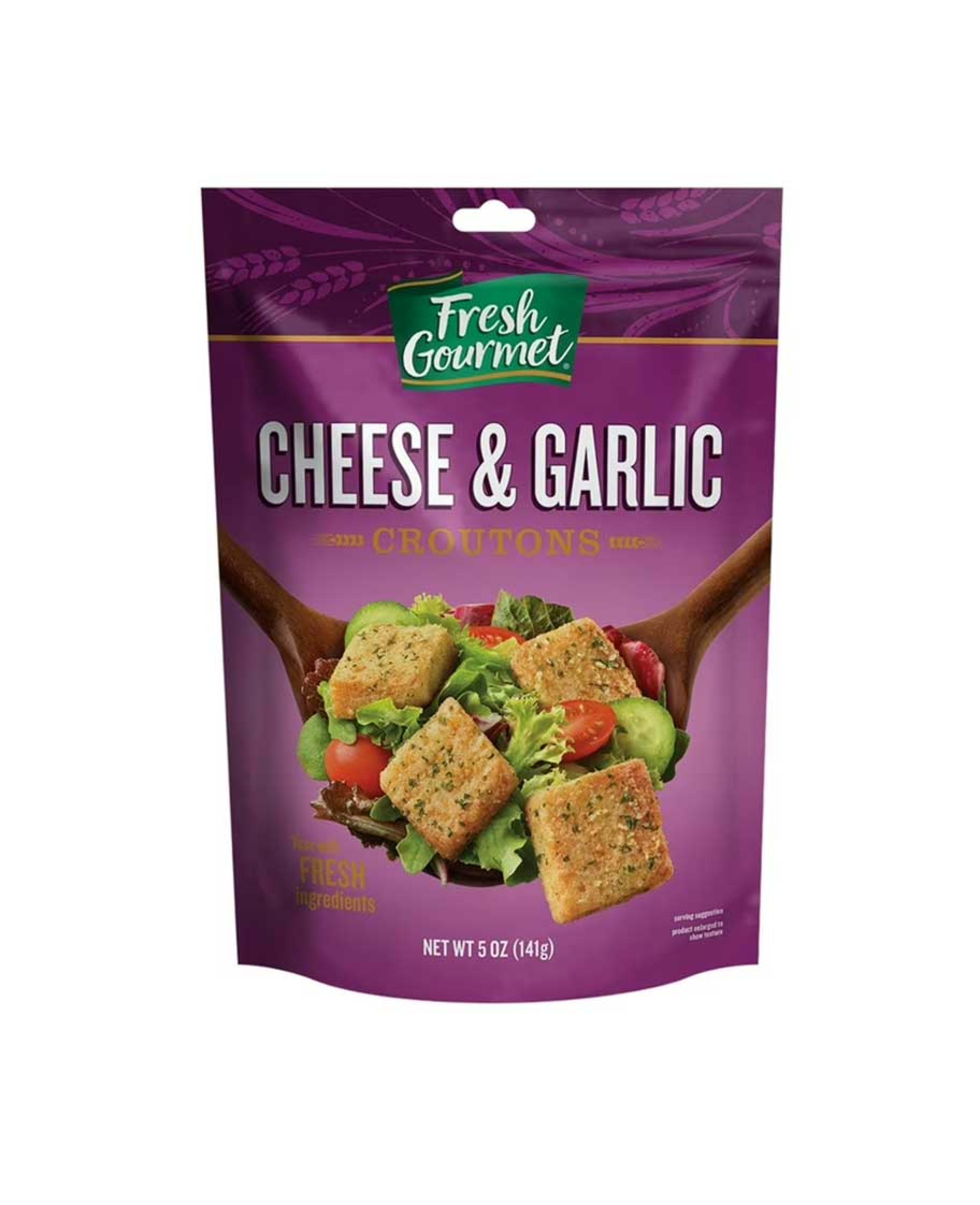 Fresh Gourmet Cheese &garlic Croutons 5oz(141gm)