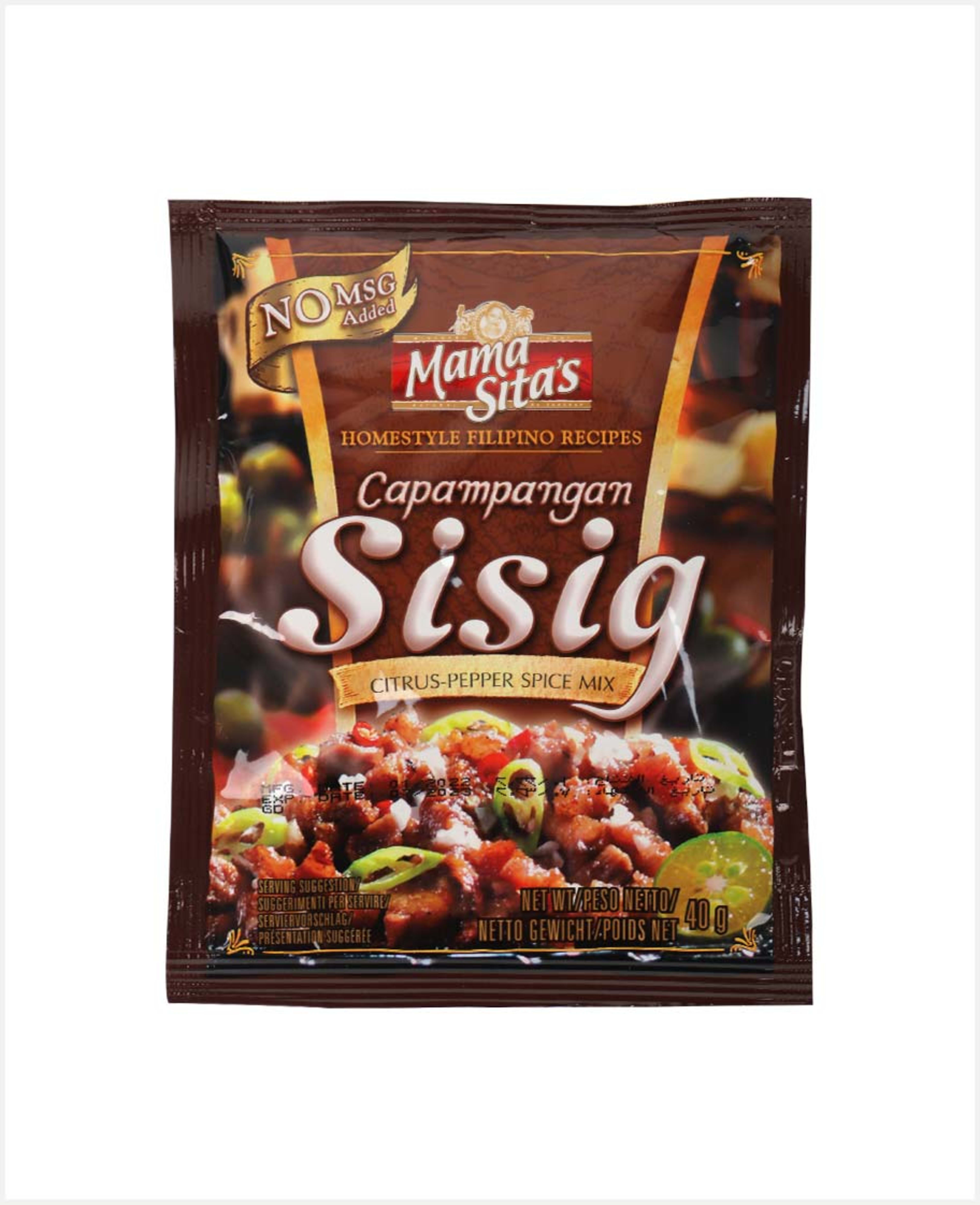 Mama Sita's Citrus Pepper Spice Mix (sisig) 40gm