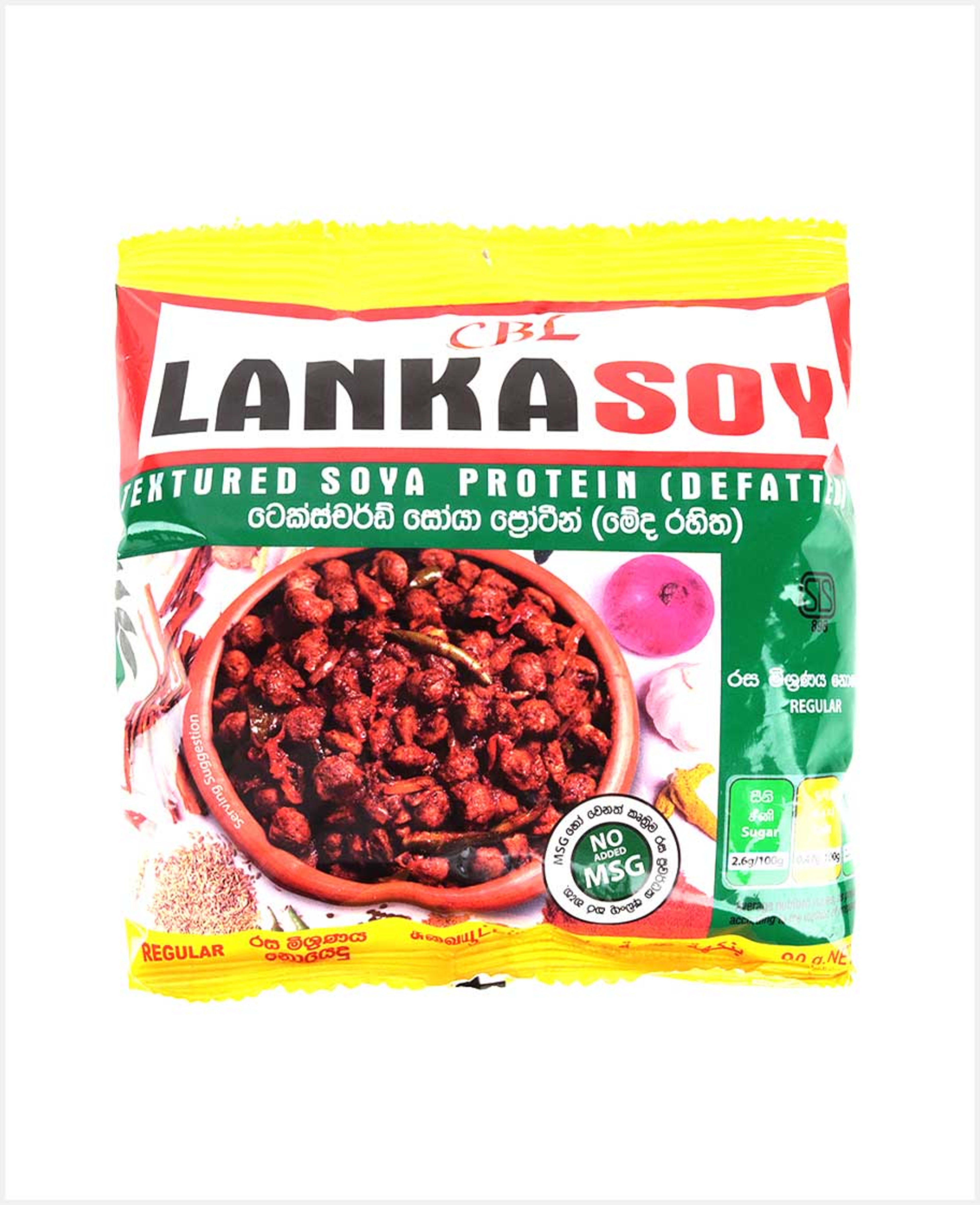 Lankasoy Textured Soya Protein Regular 90gm