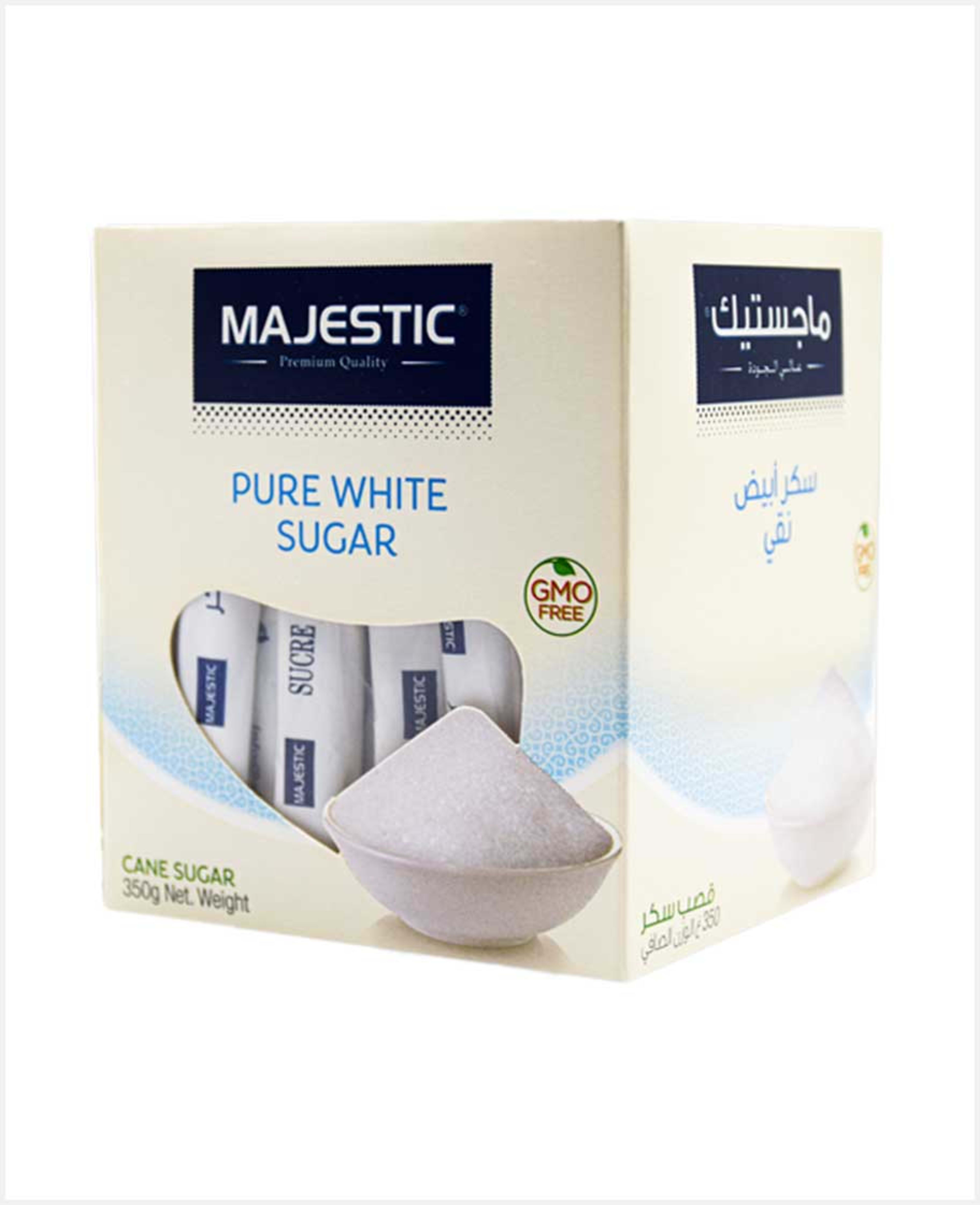 Majestic Pure White Sugar Sticks 350gm