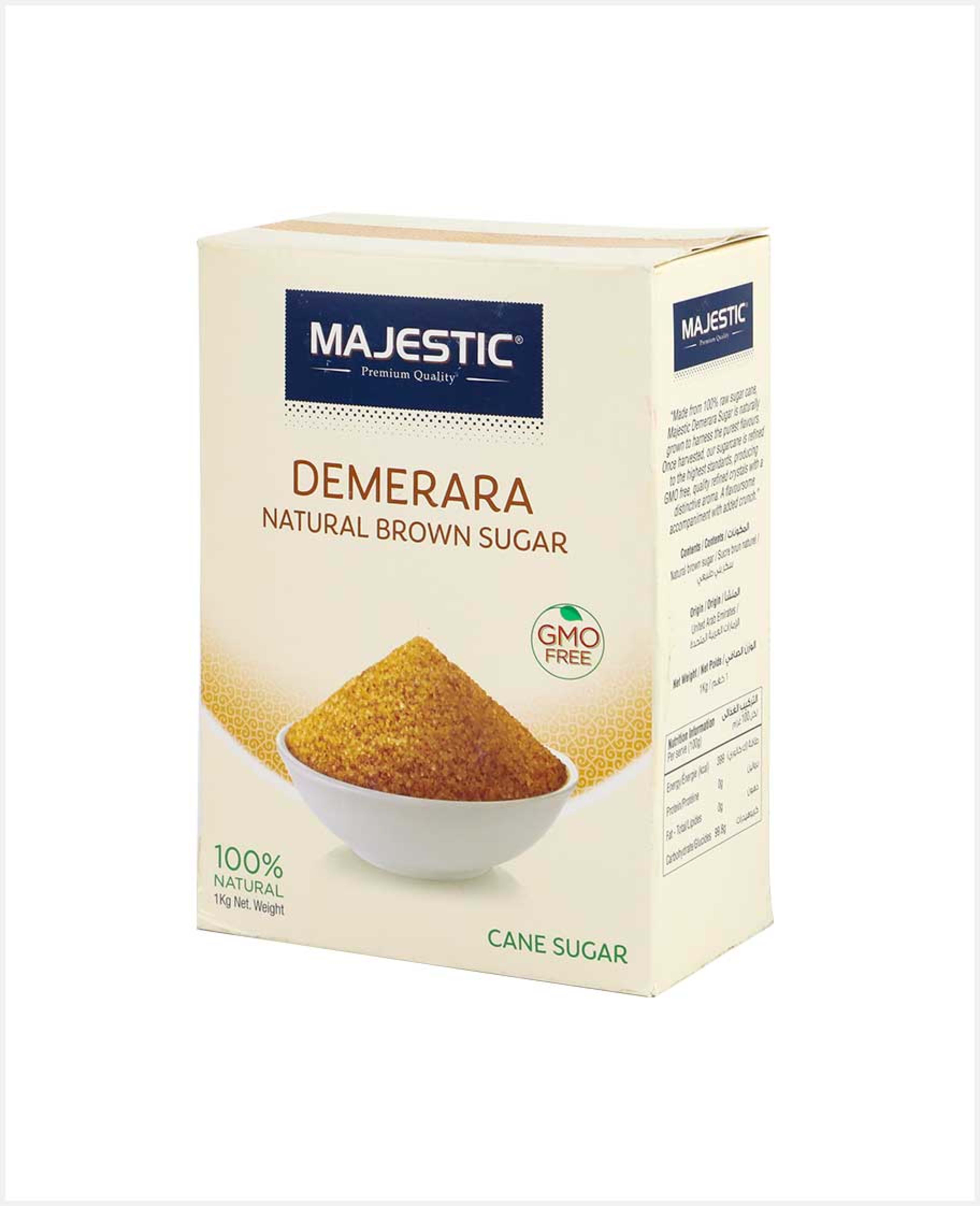 Majestic Demerara Natural Brown Sugar 1kg