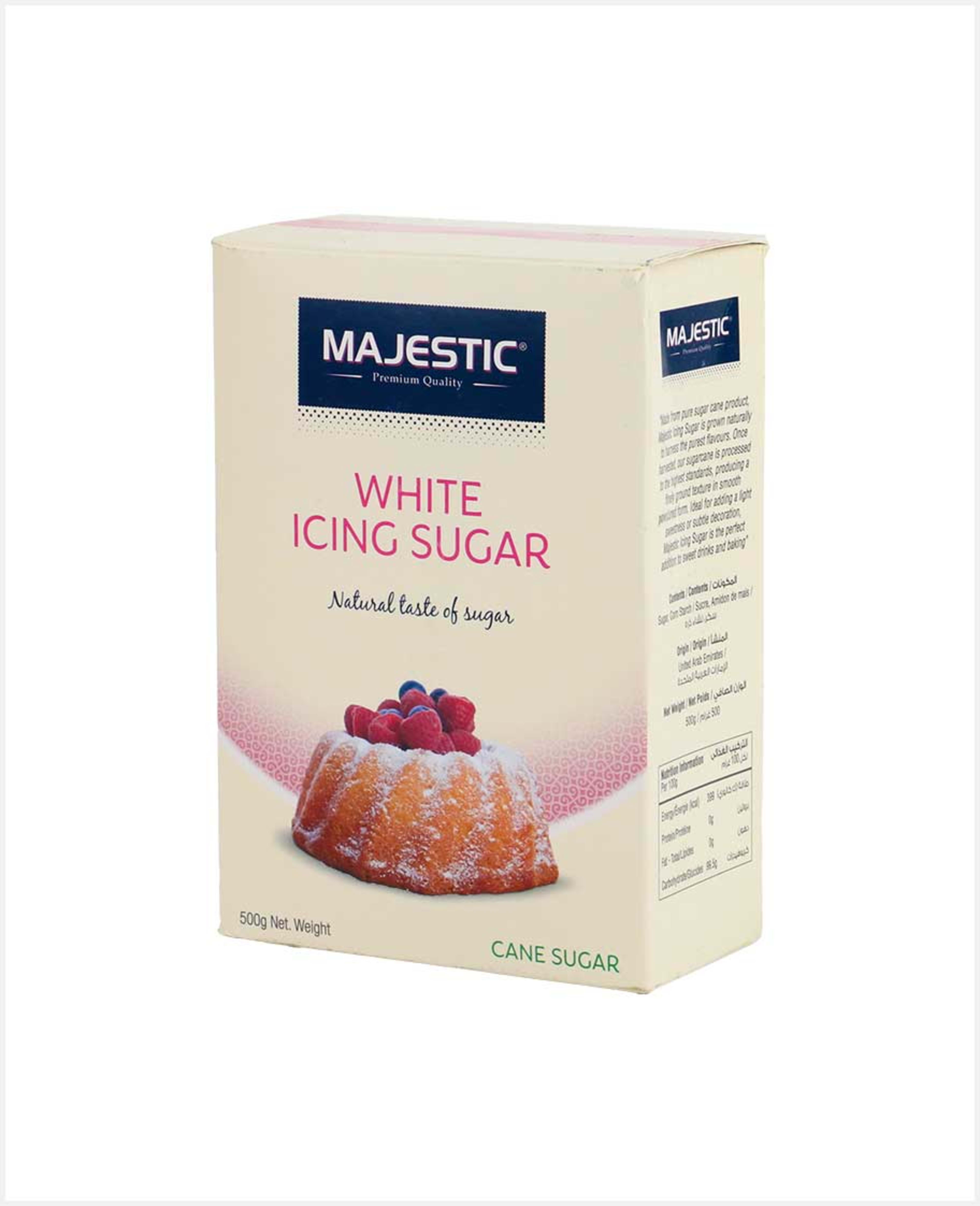 Majestic Icing White Sugar 500gm
