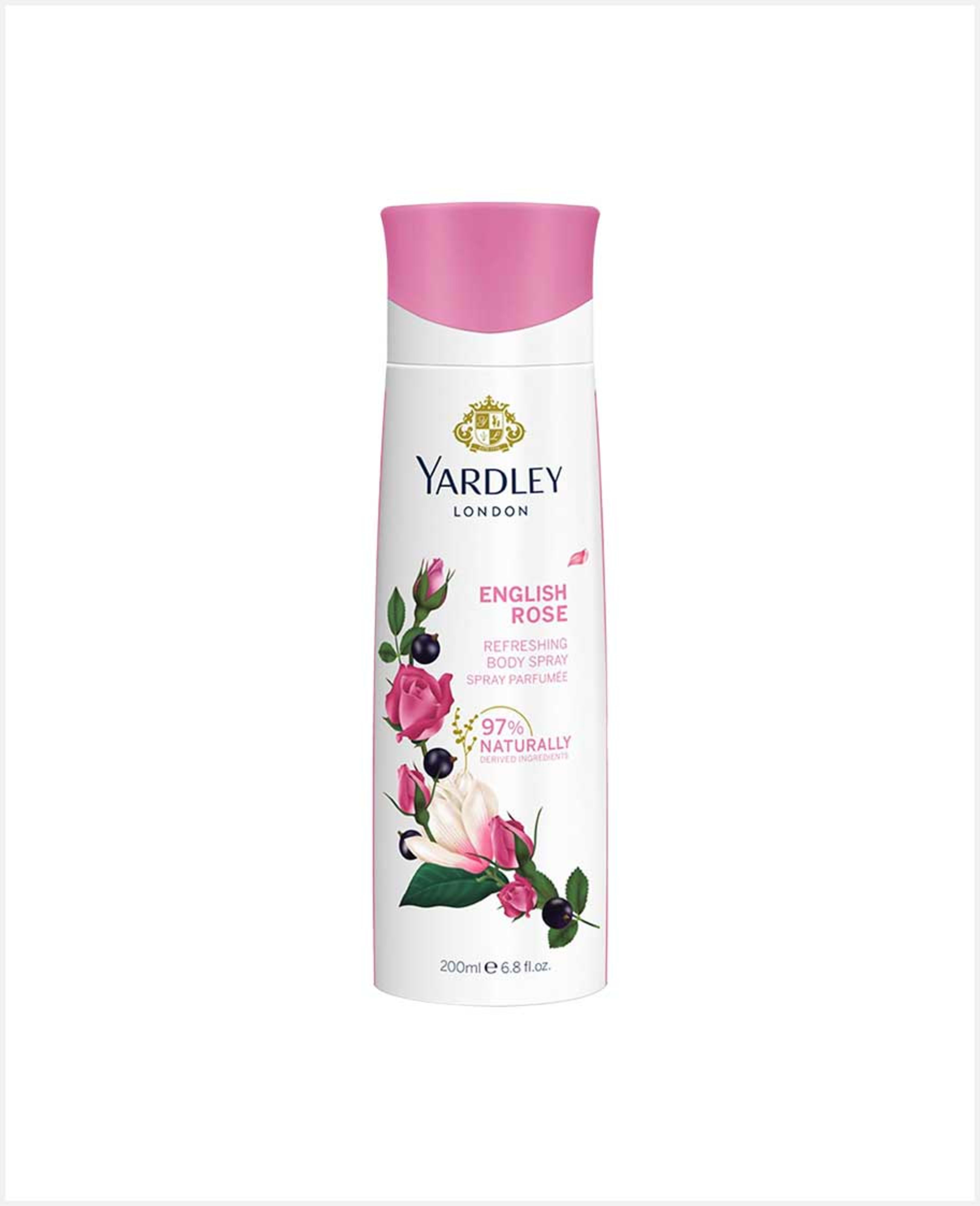 Yardley English Rose Body Spray 200ml