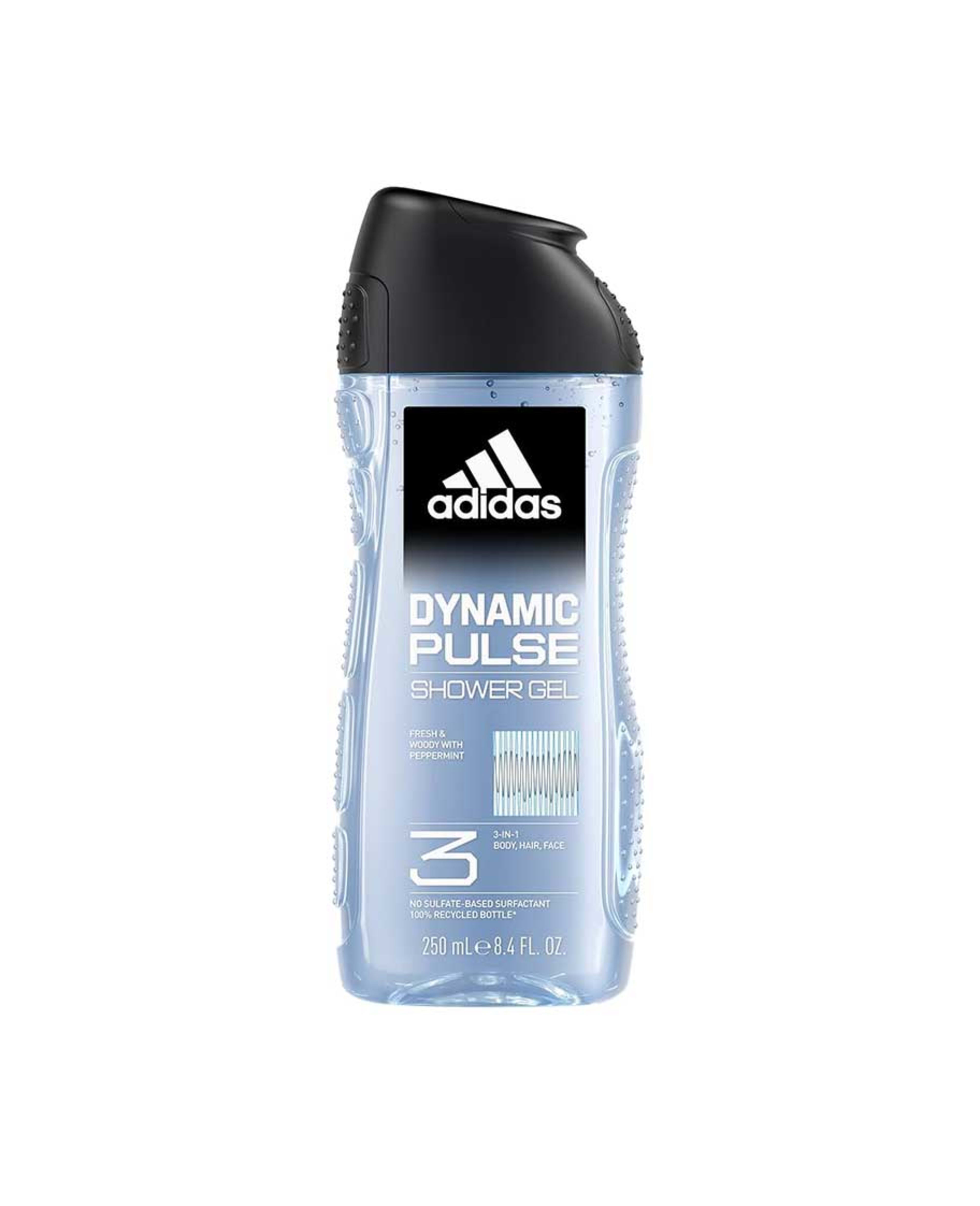 Adidas 2in1 Dynamic Pulse Hair & Body Shower Gel 250ml
