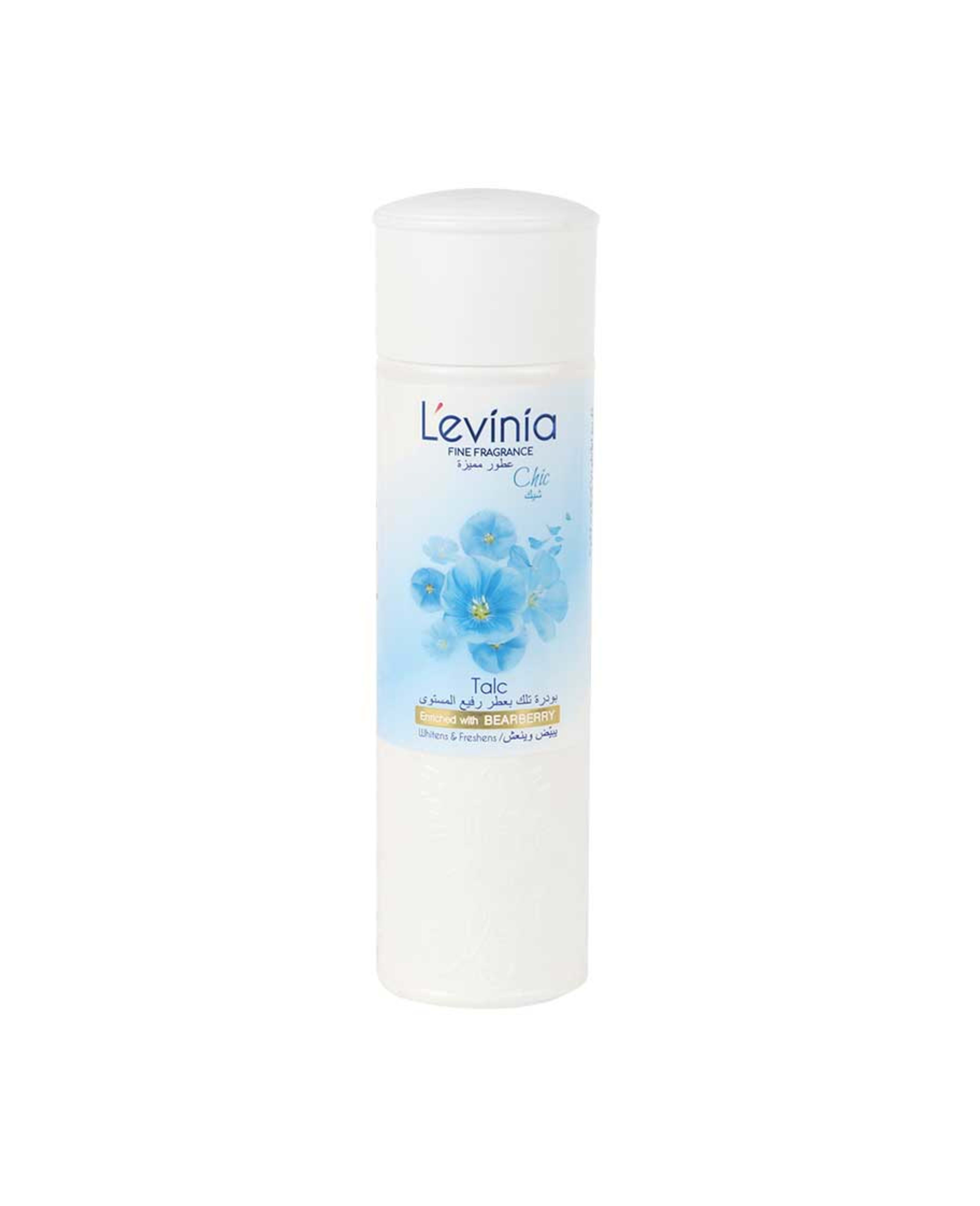 L'evinia Chic Fine Fragrance Talc 125gm