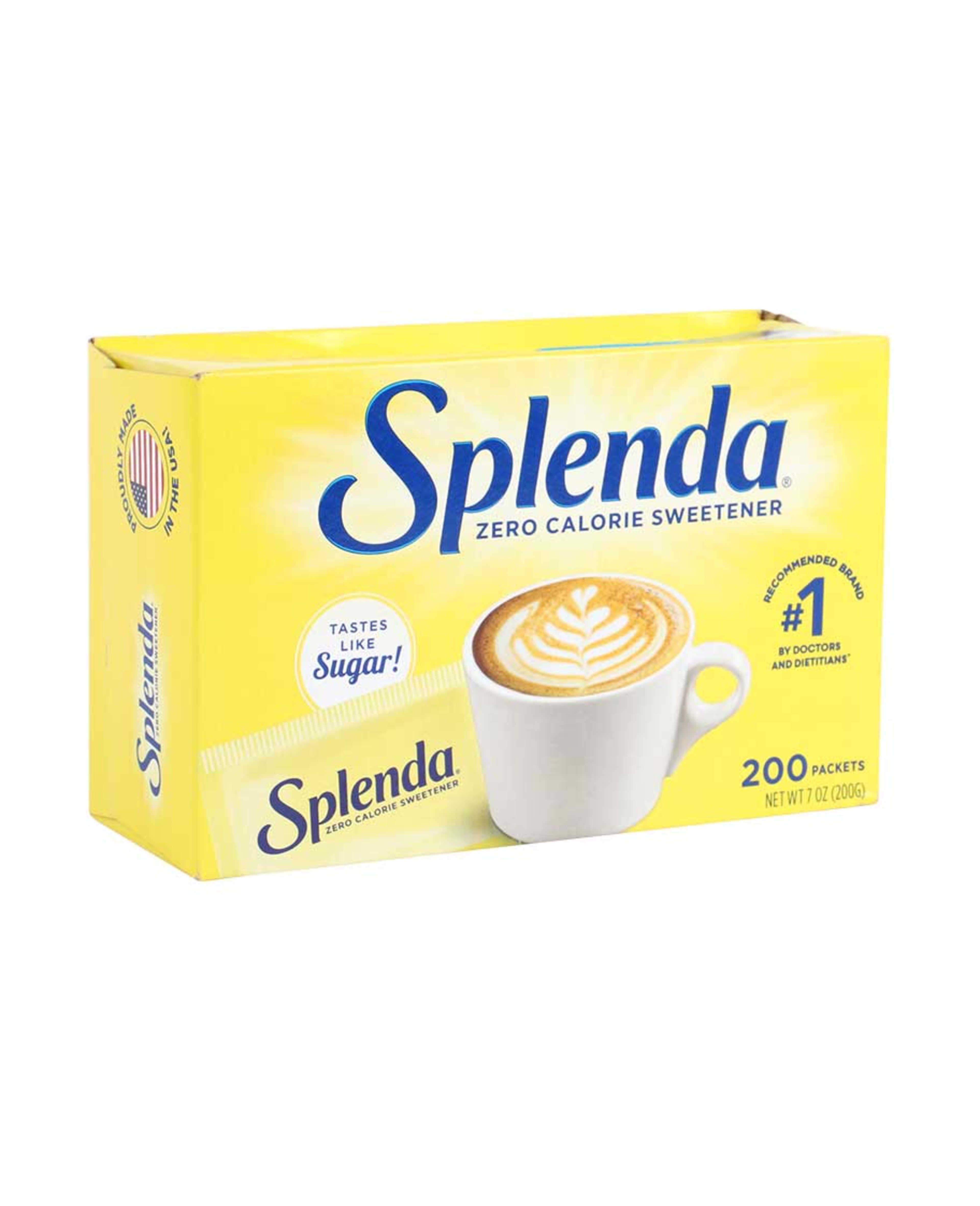 Splenda Zero Calorie Sweetener 200packets 7oz(200gm)