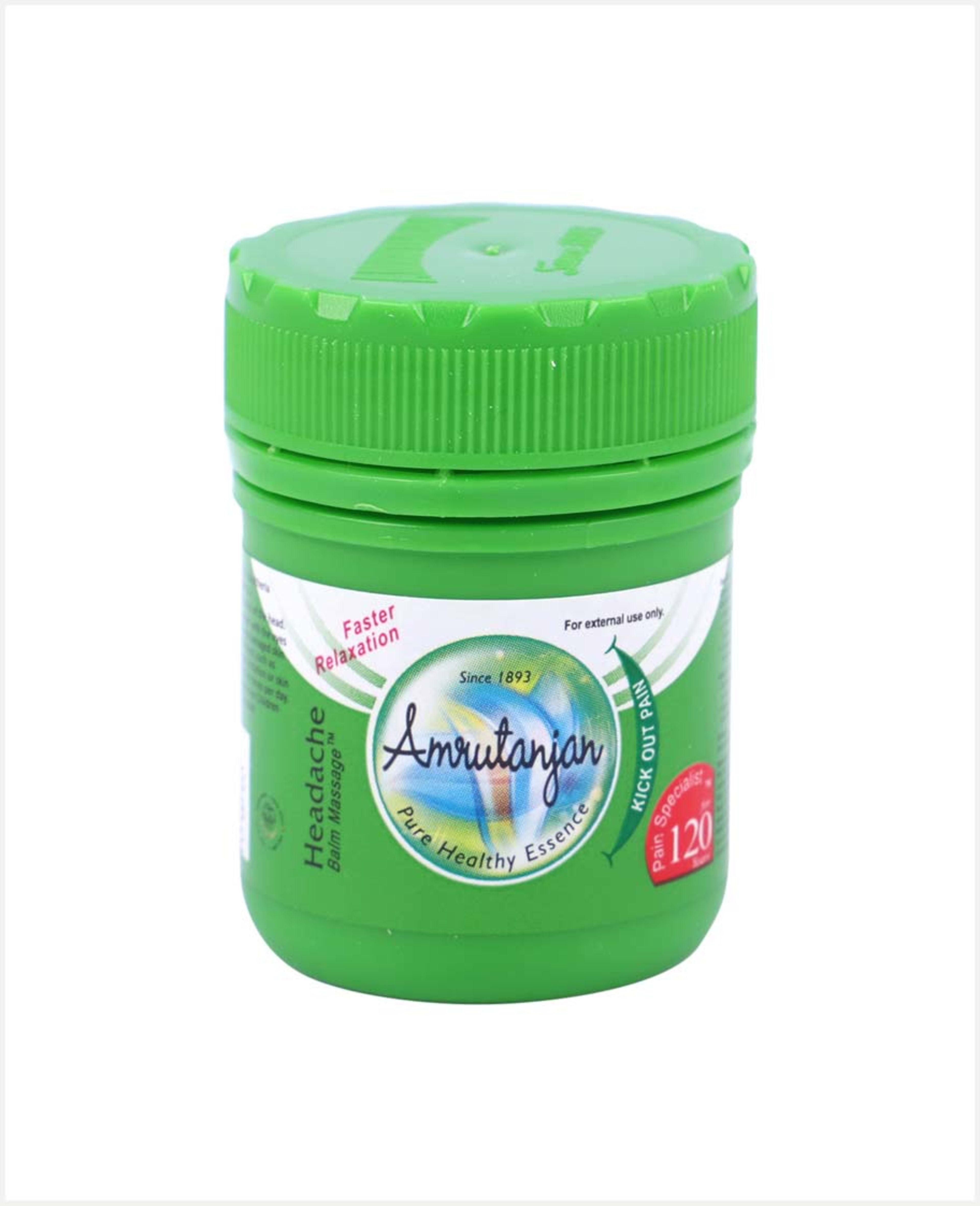 Amrutanjan Headache Faster Relaxation Balm Massage 30ml - image 3