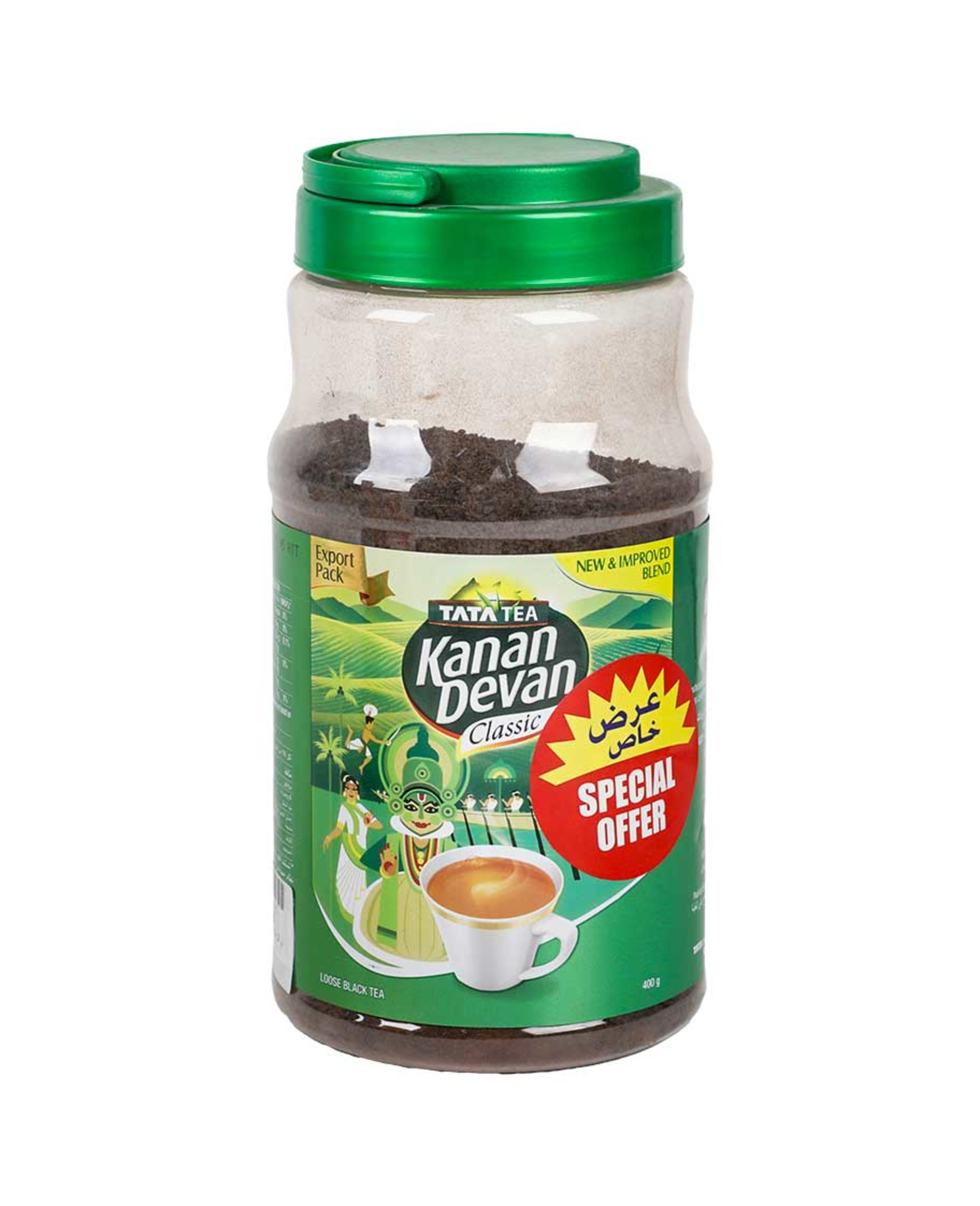 Kanan Devan Tea (jar) 400gm Sp.offer