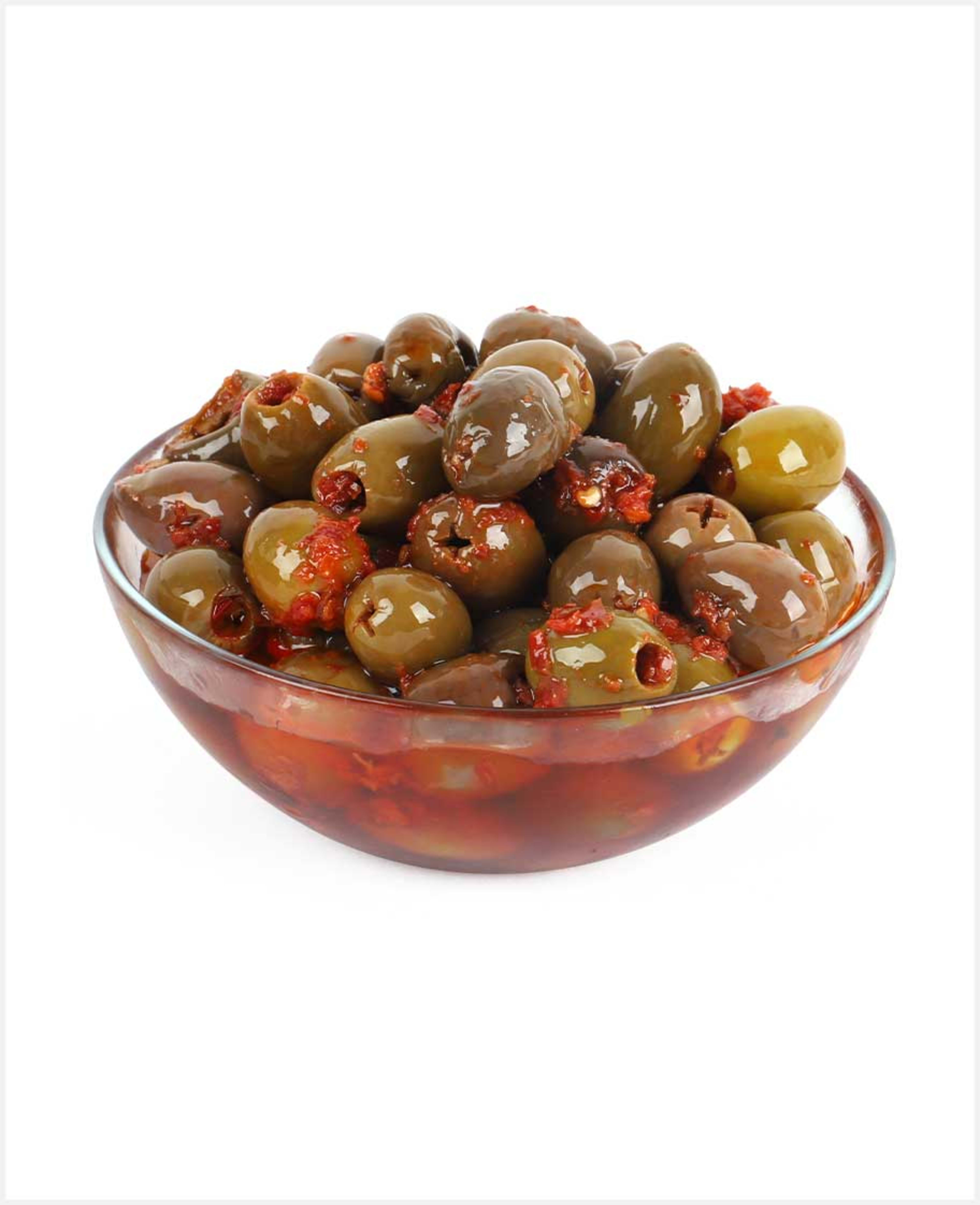 Lebanon Green Olive with Chilli (mixed)