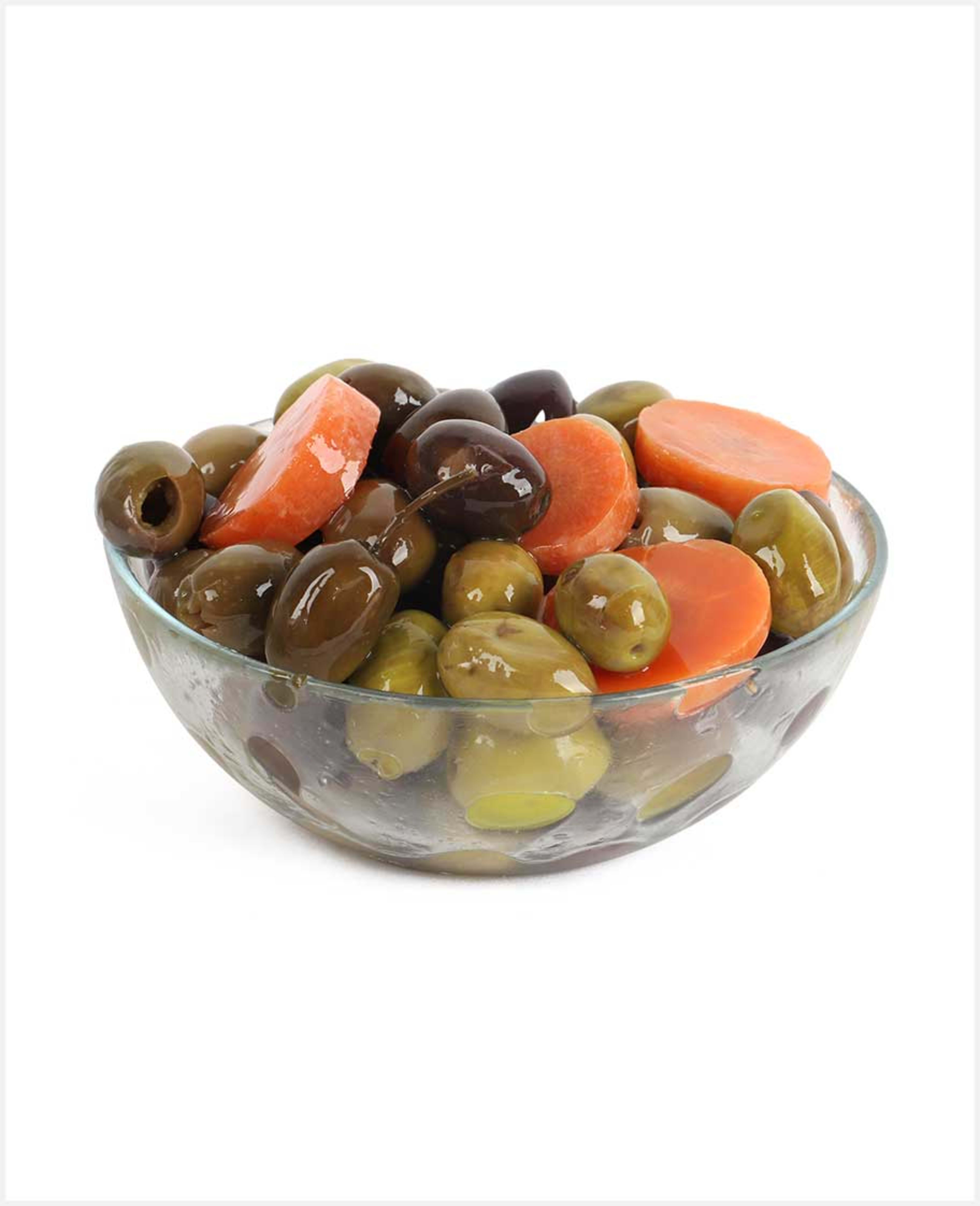 Lebanon Green Olive with Mloukieh Mix