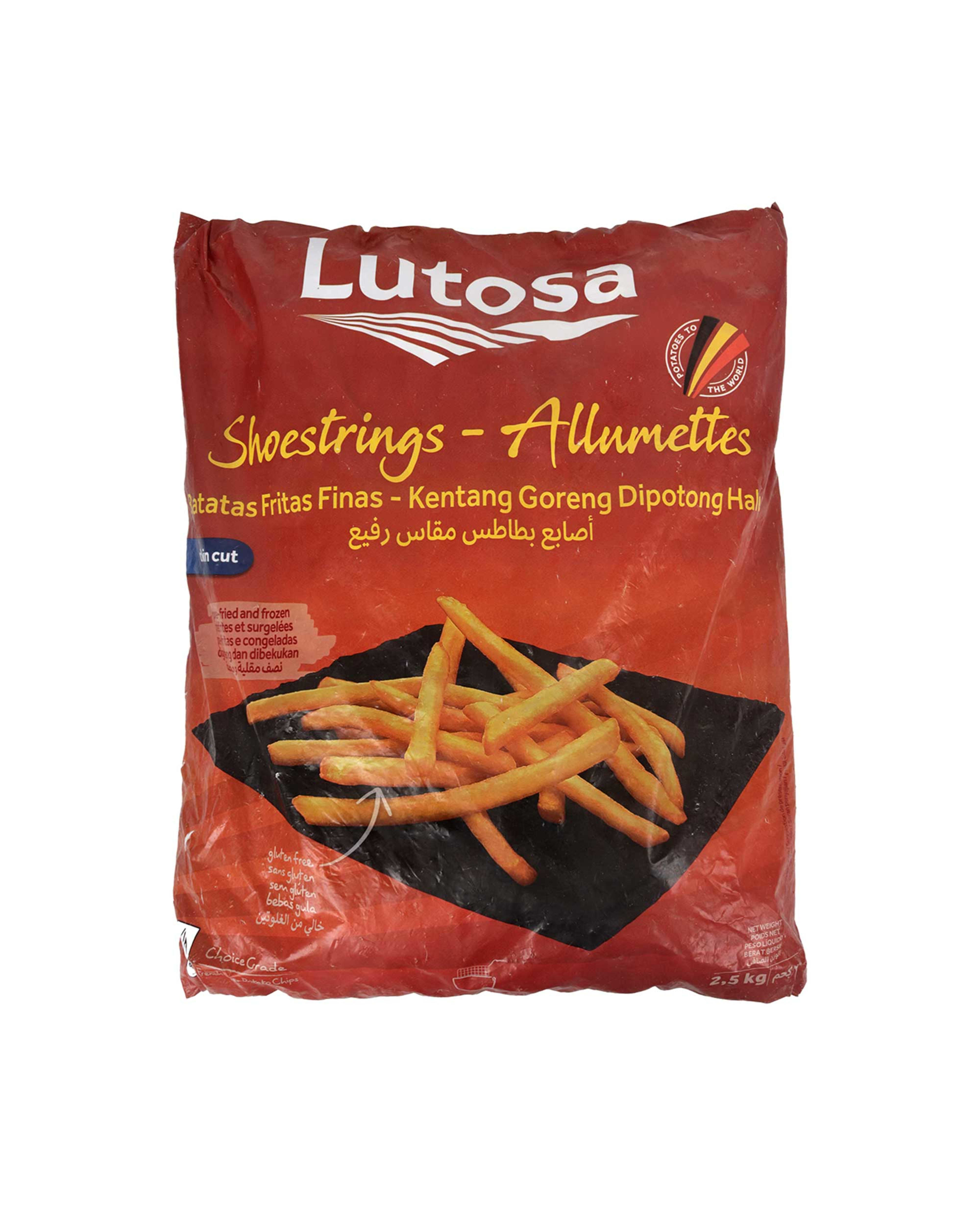 Lutosa French Fries 7/7 2.5kg