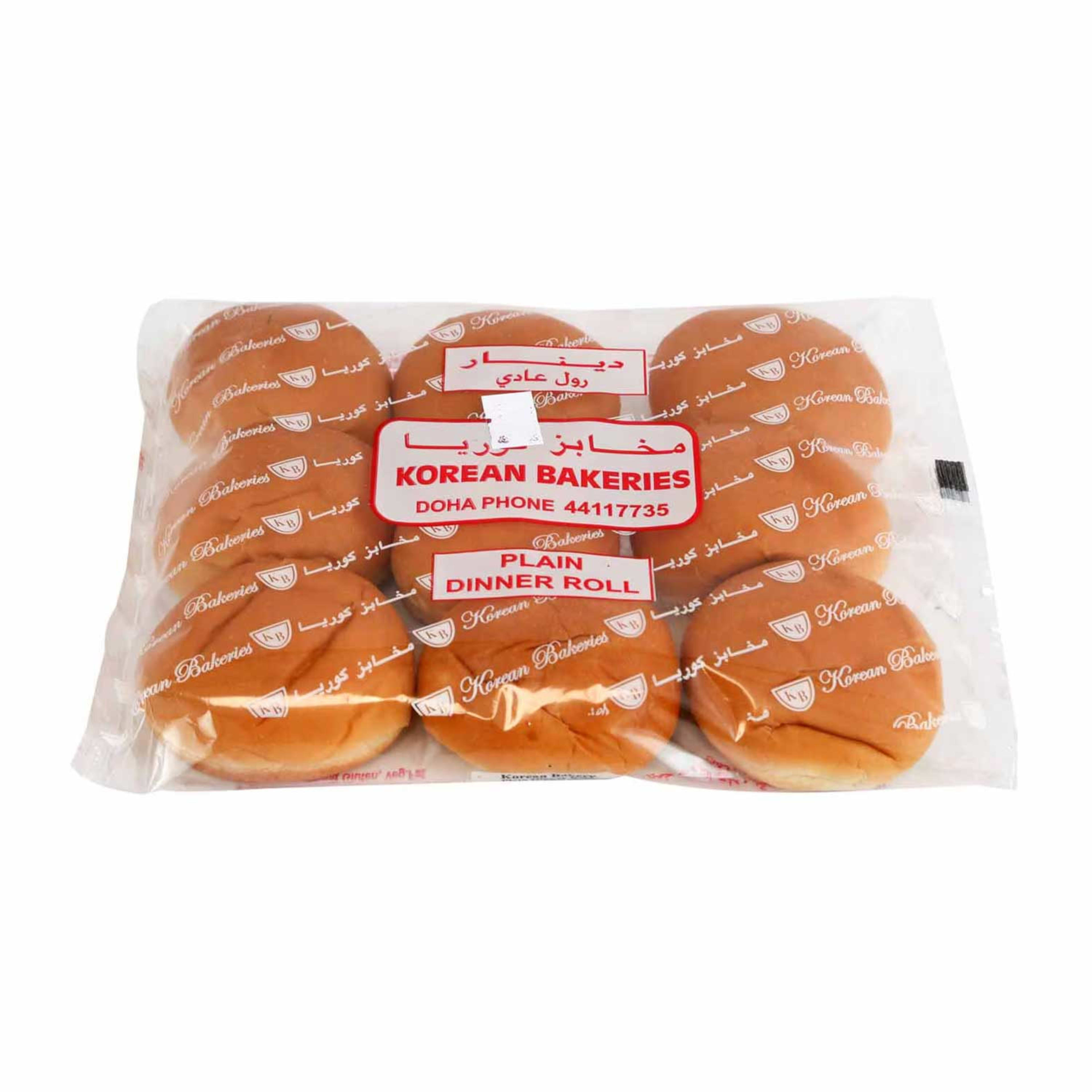 Korean Plain Dinner Roll 225gm