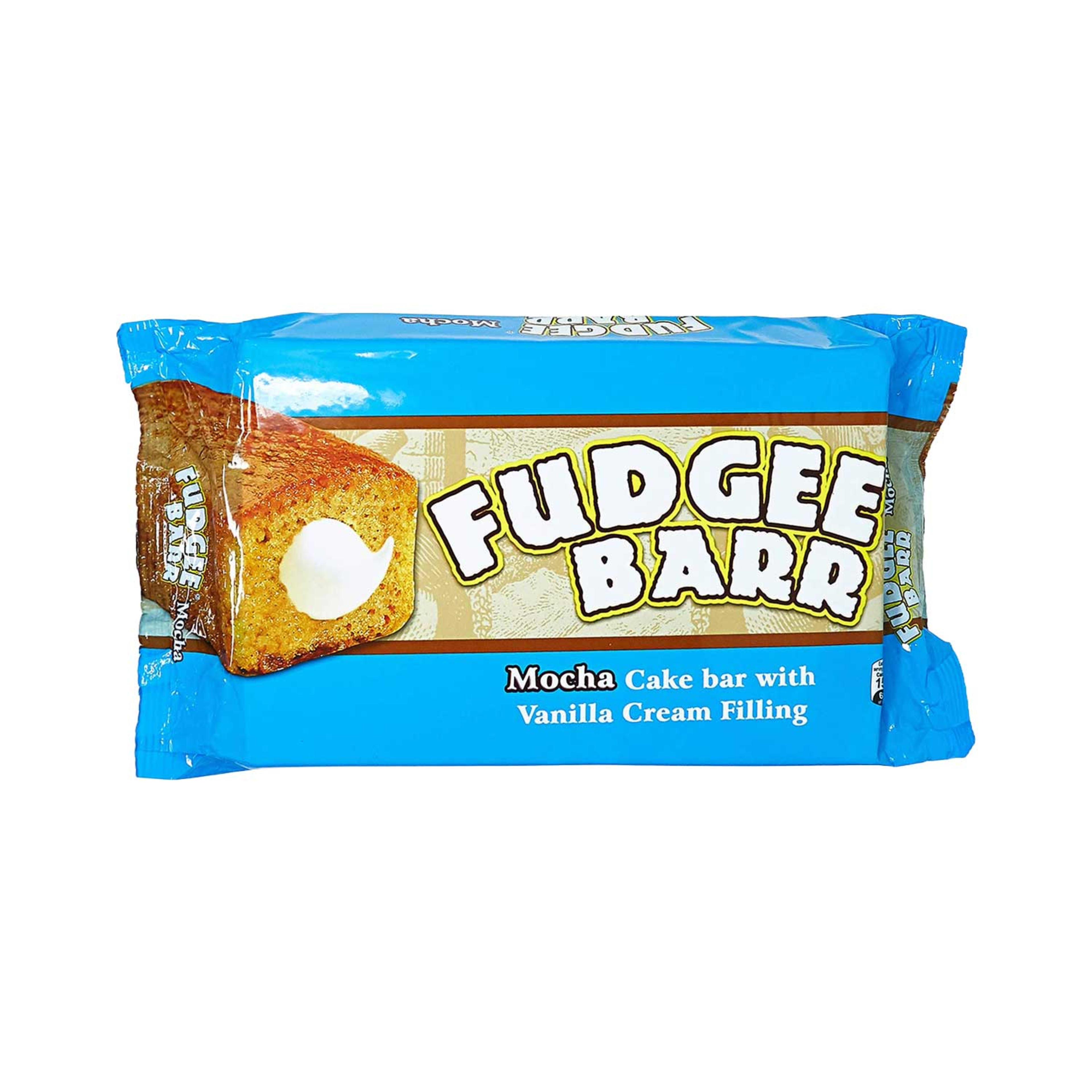 Fudgee Barr Mocha Cake with Vanilla Cream Filling 39gm