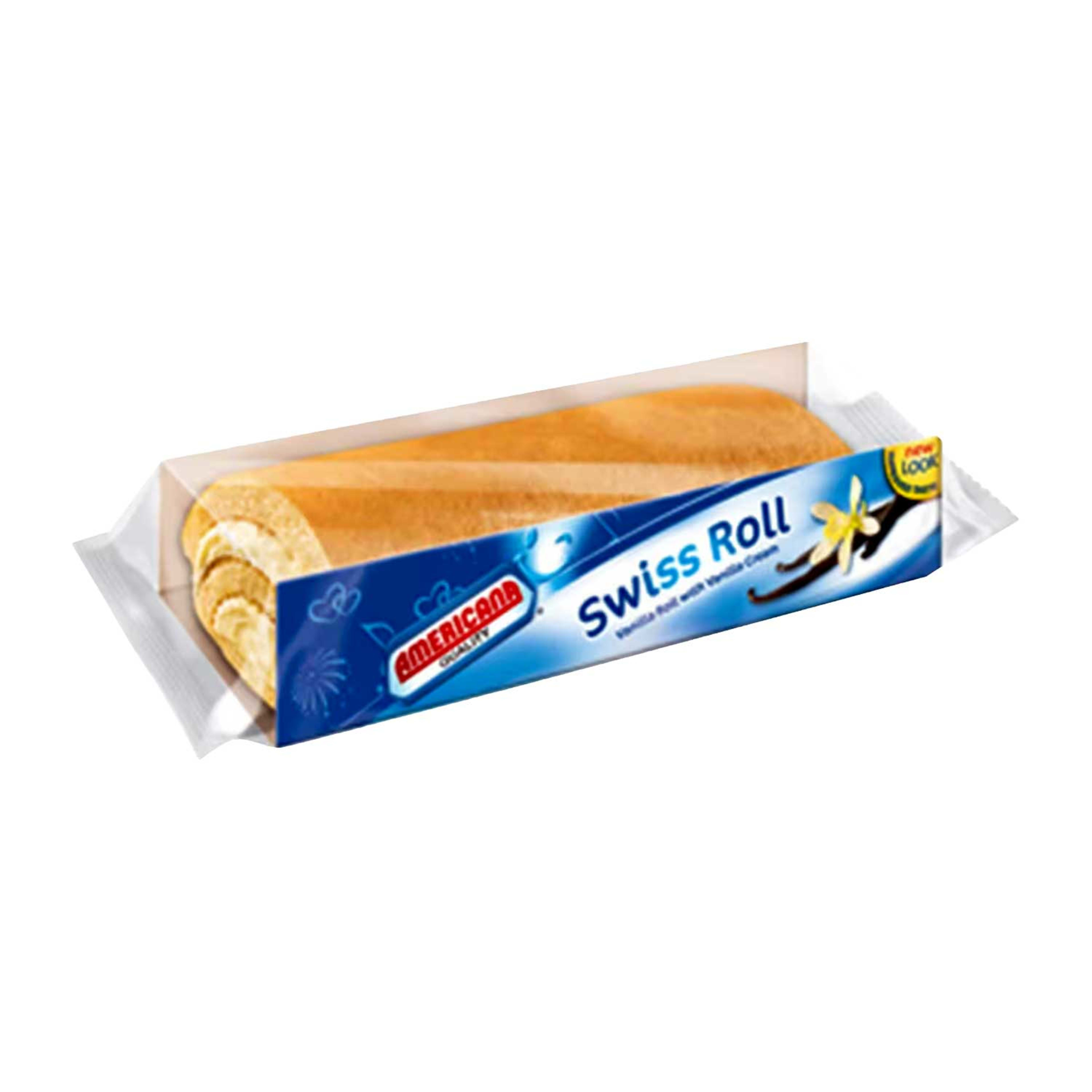 Americana Swiss Roll Vanilla 110gm