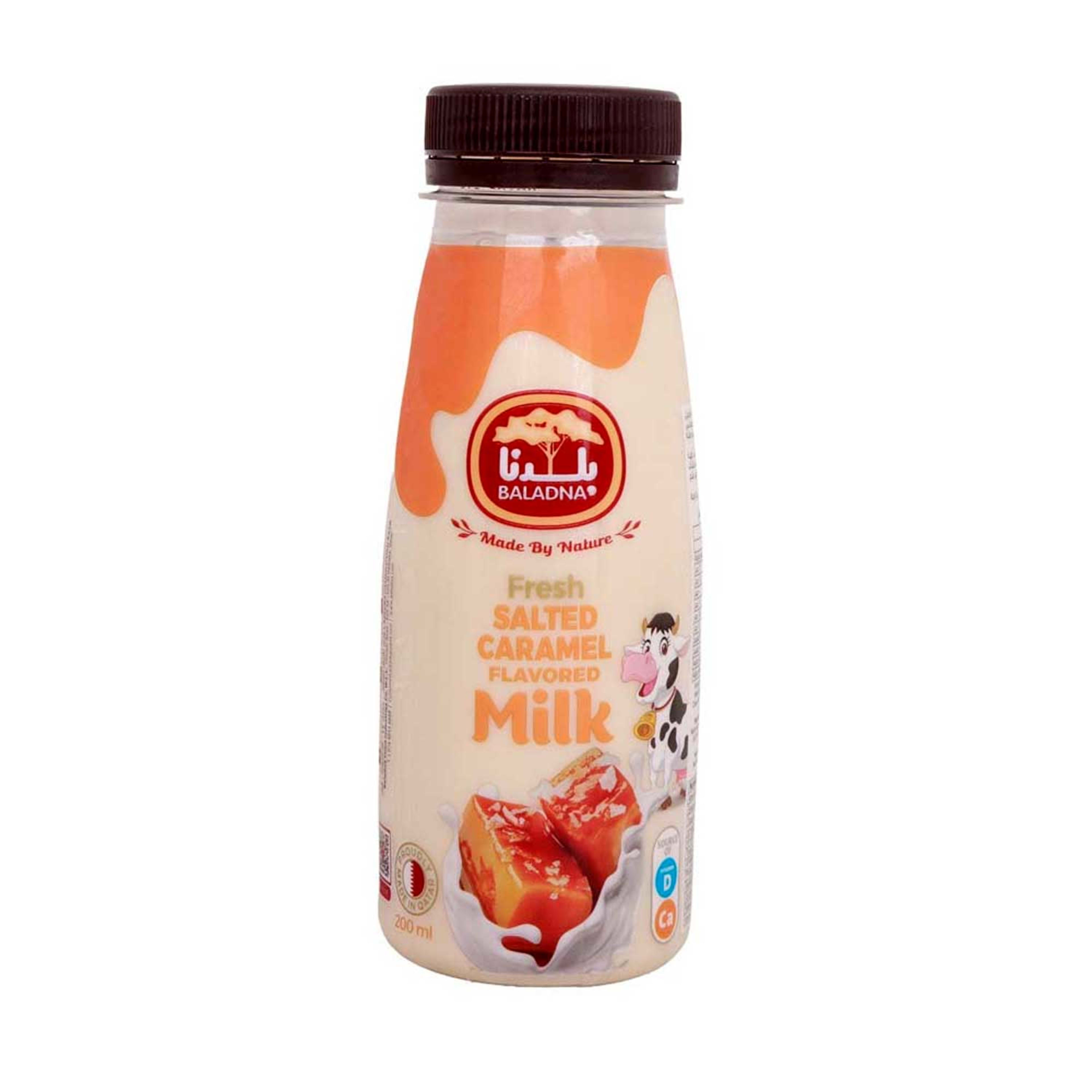 Baladna Fresh Salted Caramel Flavored Milk 200ml