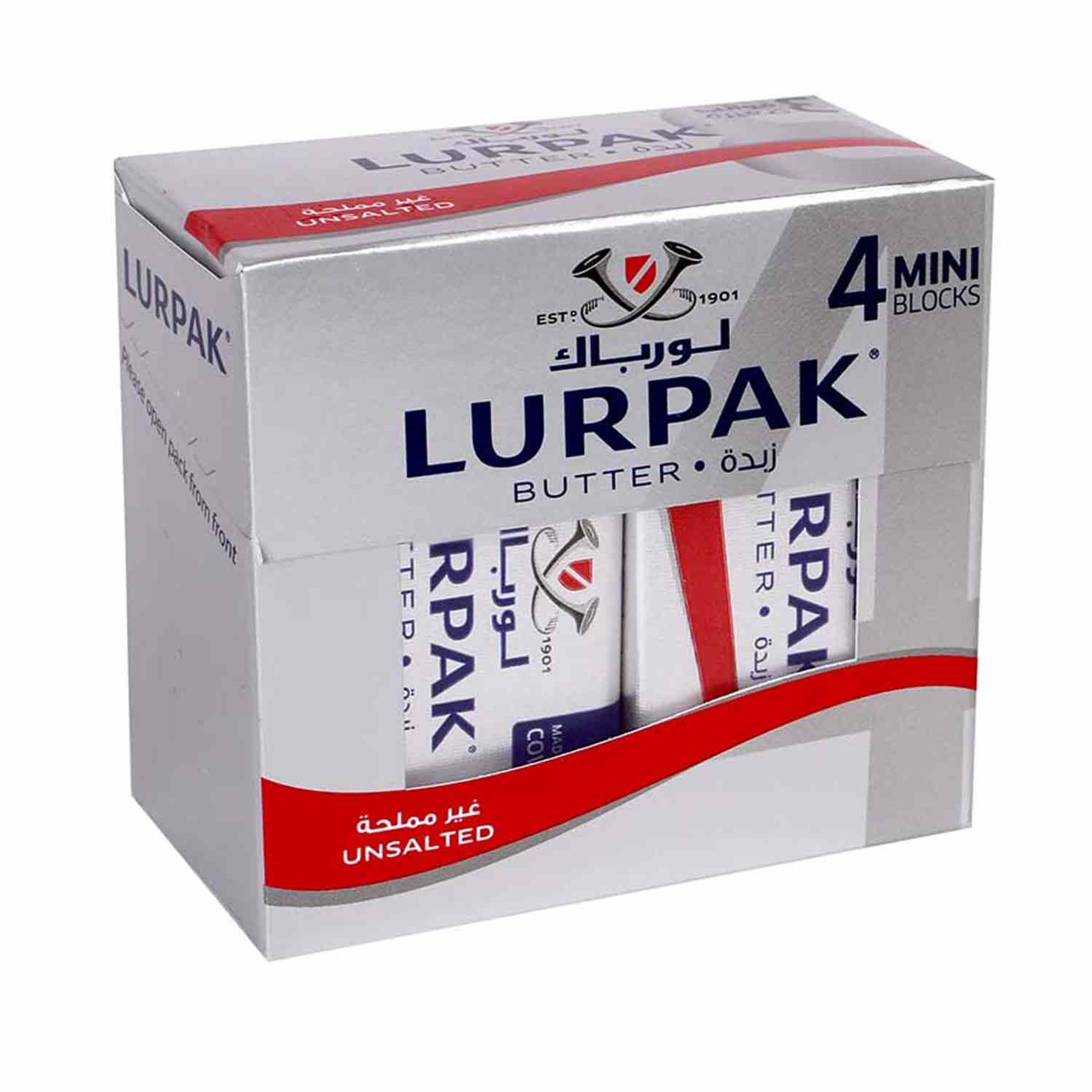 Lurpak Unsalted Butter (4sx50gm) 200gm