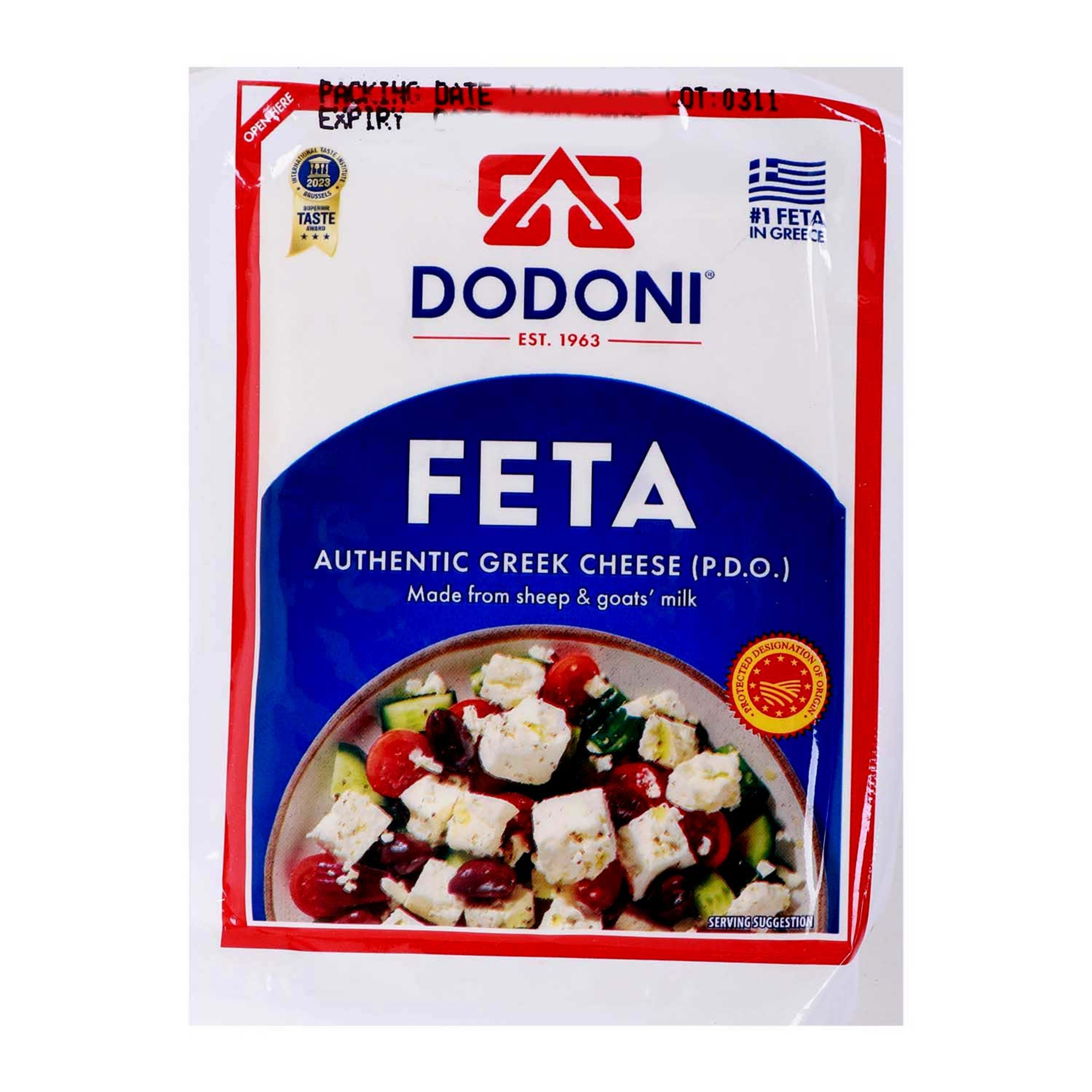 Dodoni Greek Feta Cheese 200gm