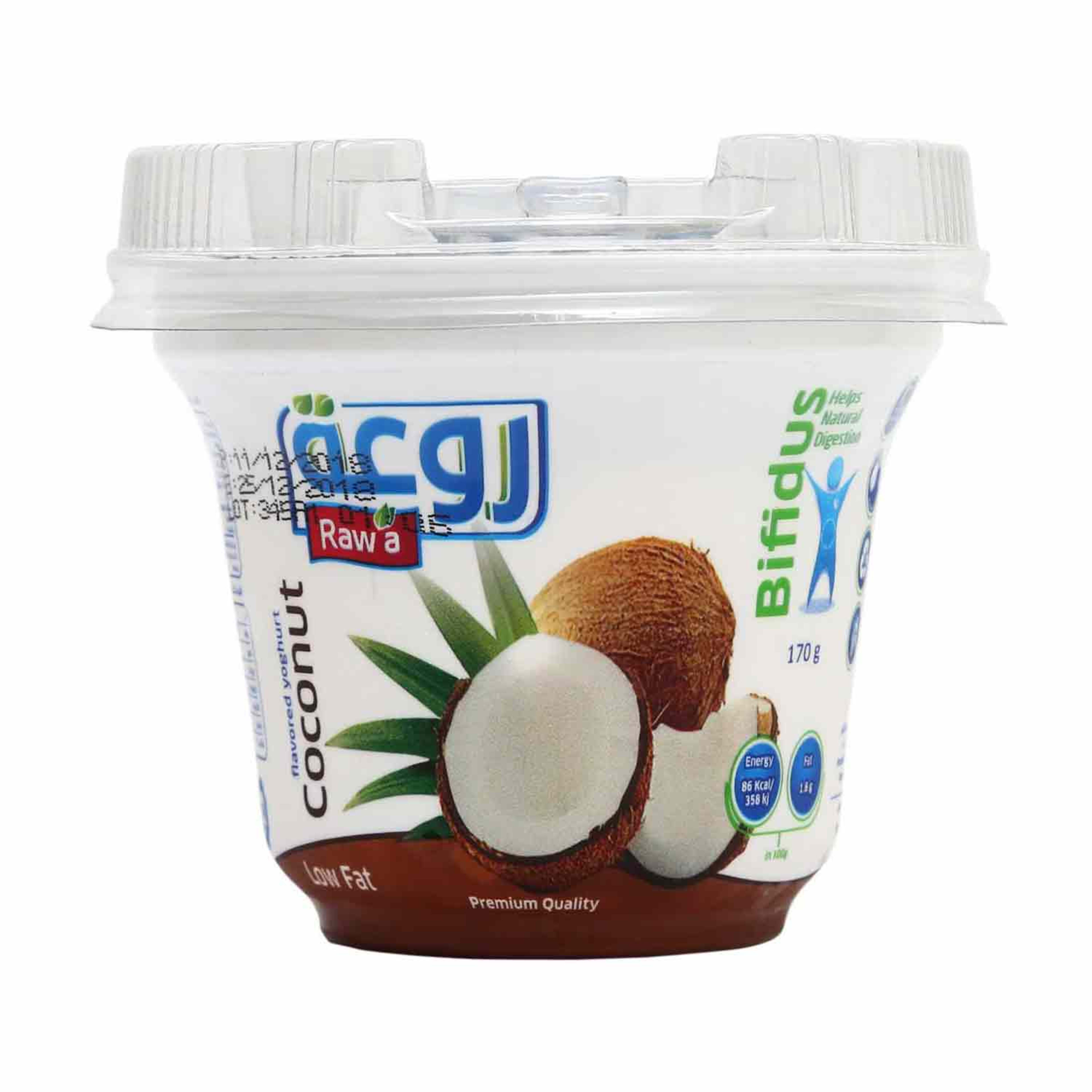 Rawa Flavored Yoghurt Coconut 170gm
