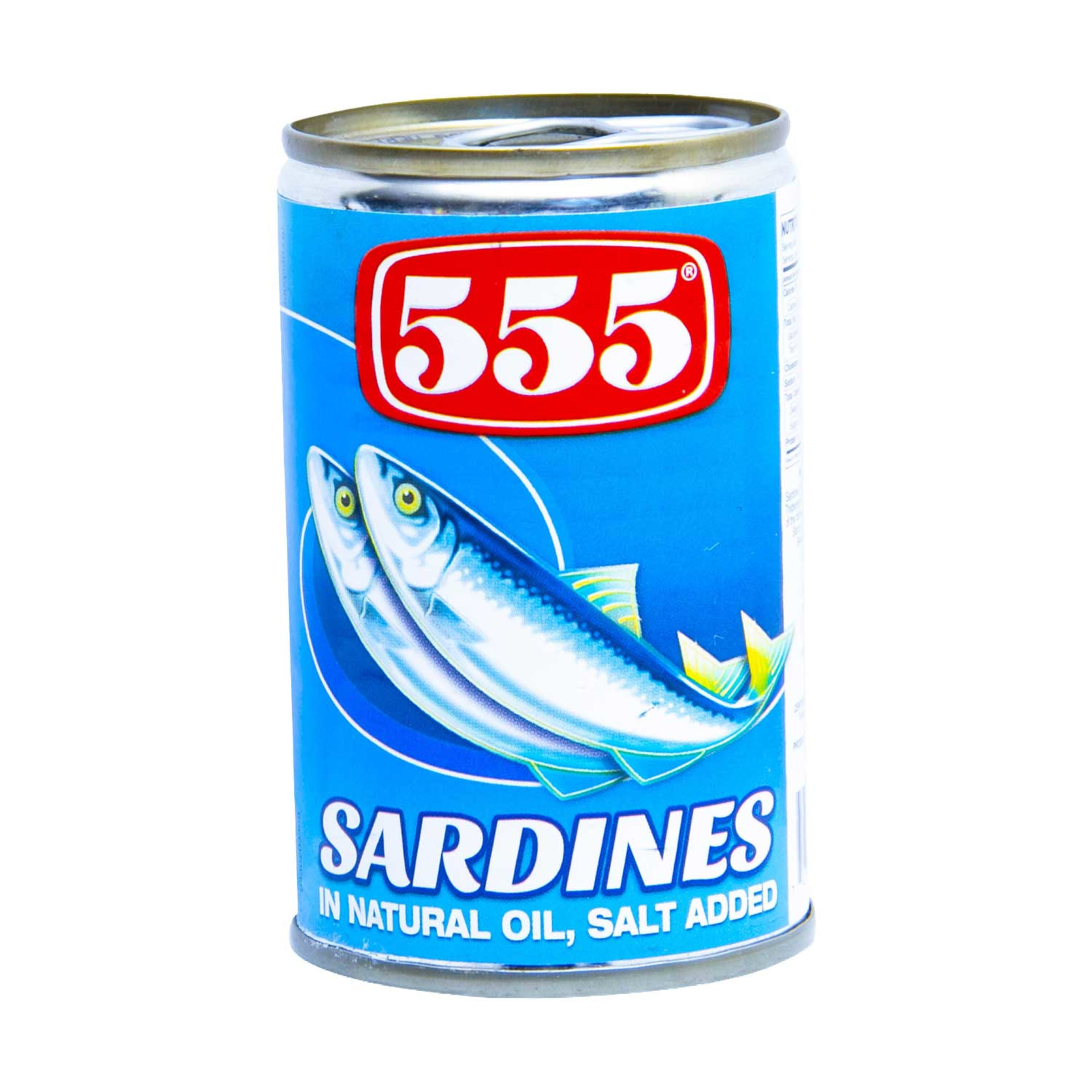 555 Sardines in Natural Oil 155gm