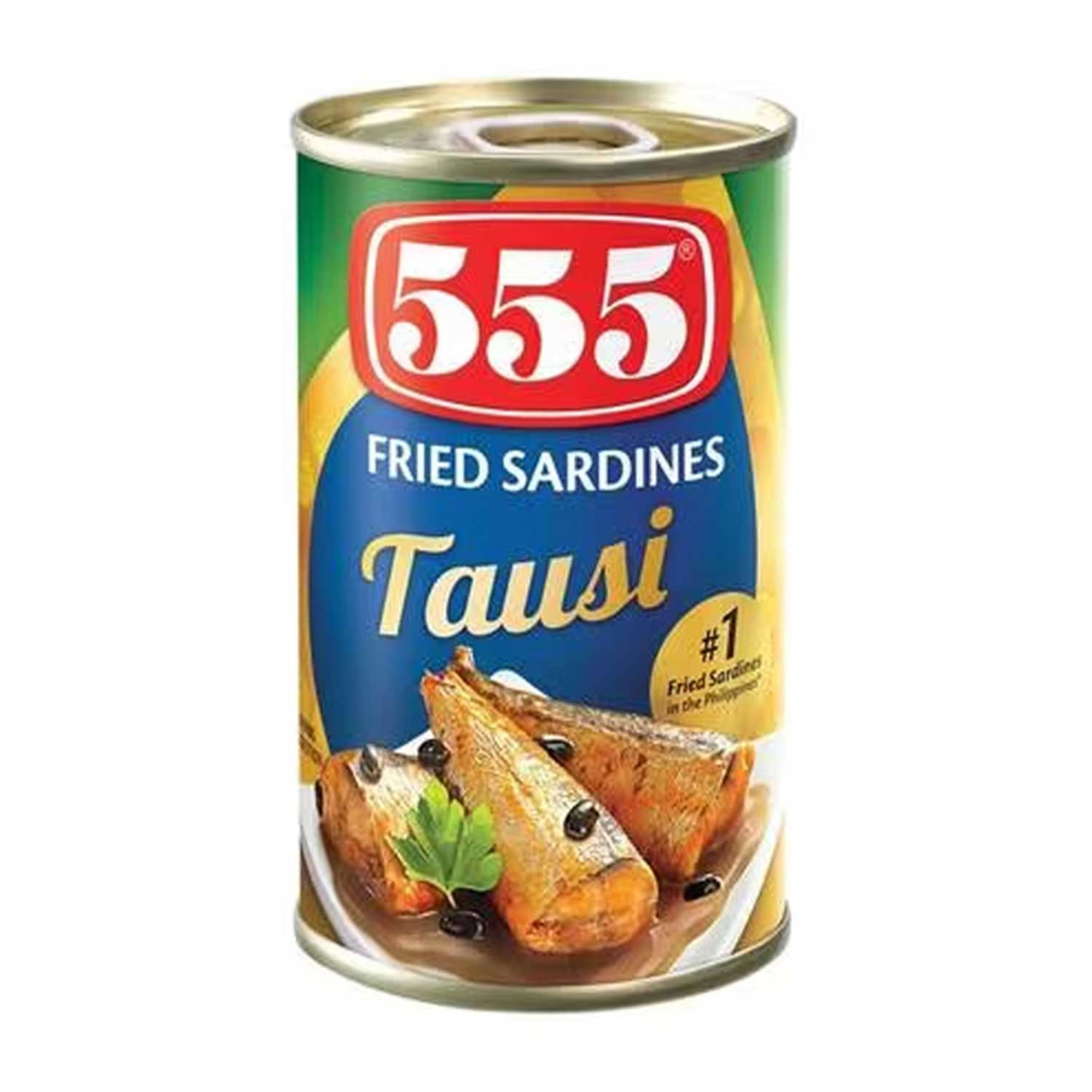 555 Fried Sardines with Tausi 155gm