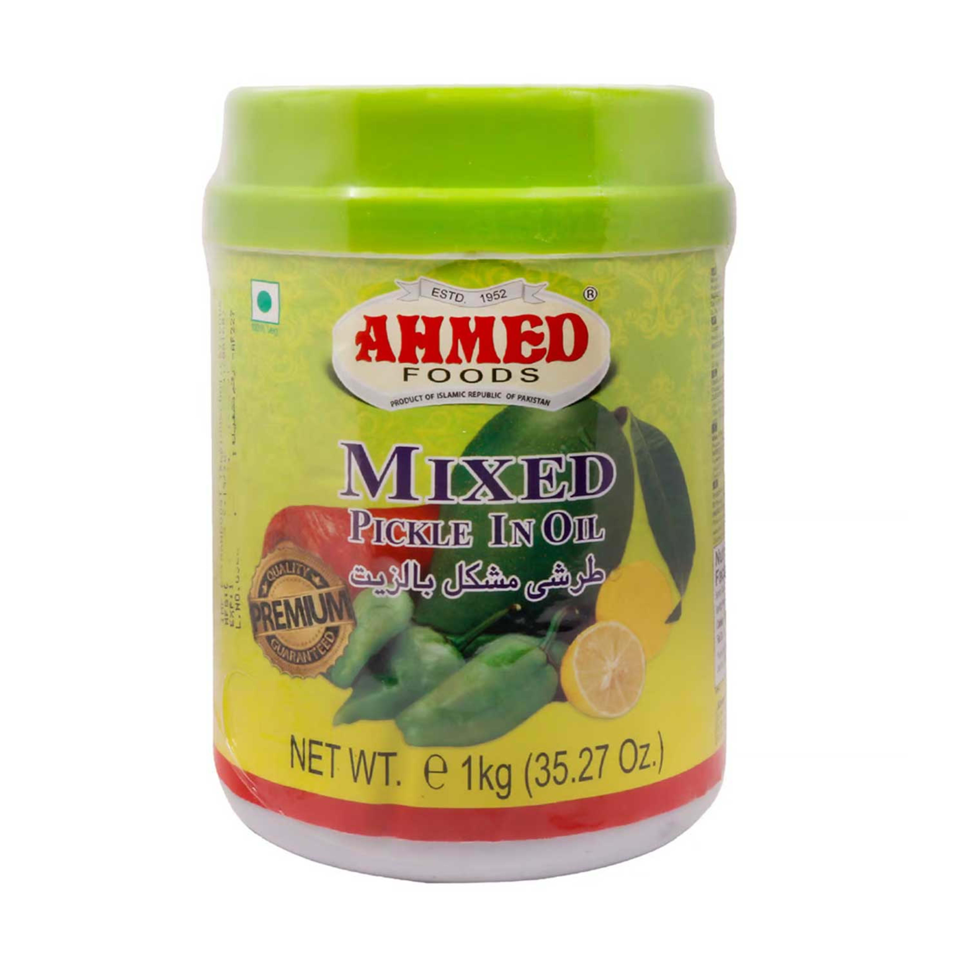Ahmed Mixed Pickle in Oil 1kg