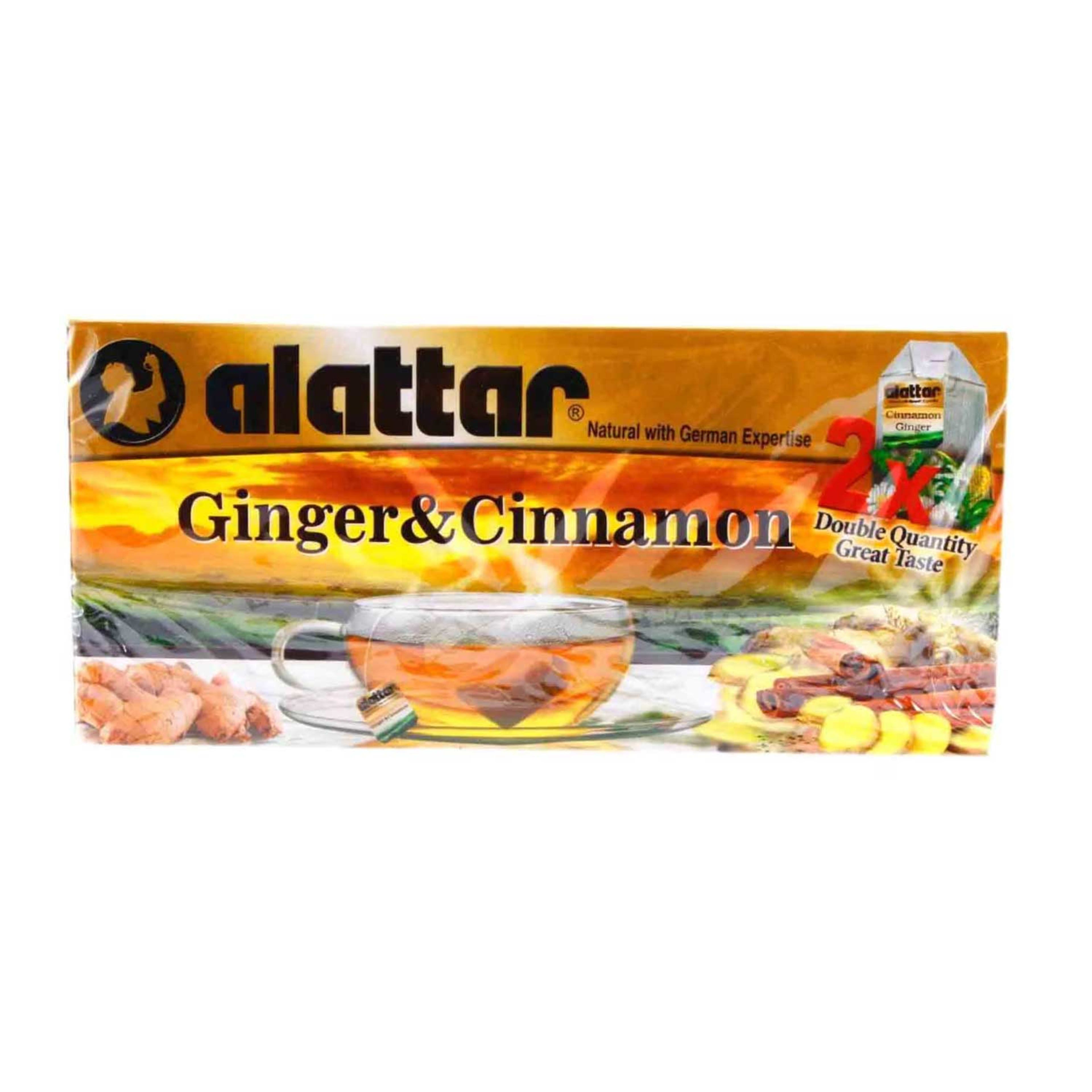 Alattar Ginger and Cinnamon Tea Bag 25pcs 37.5gm
