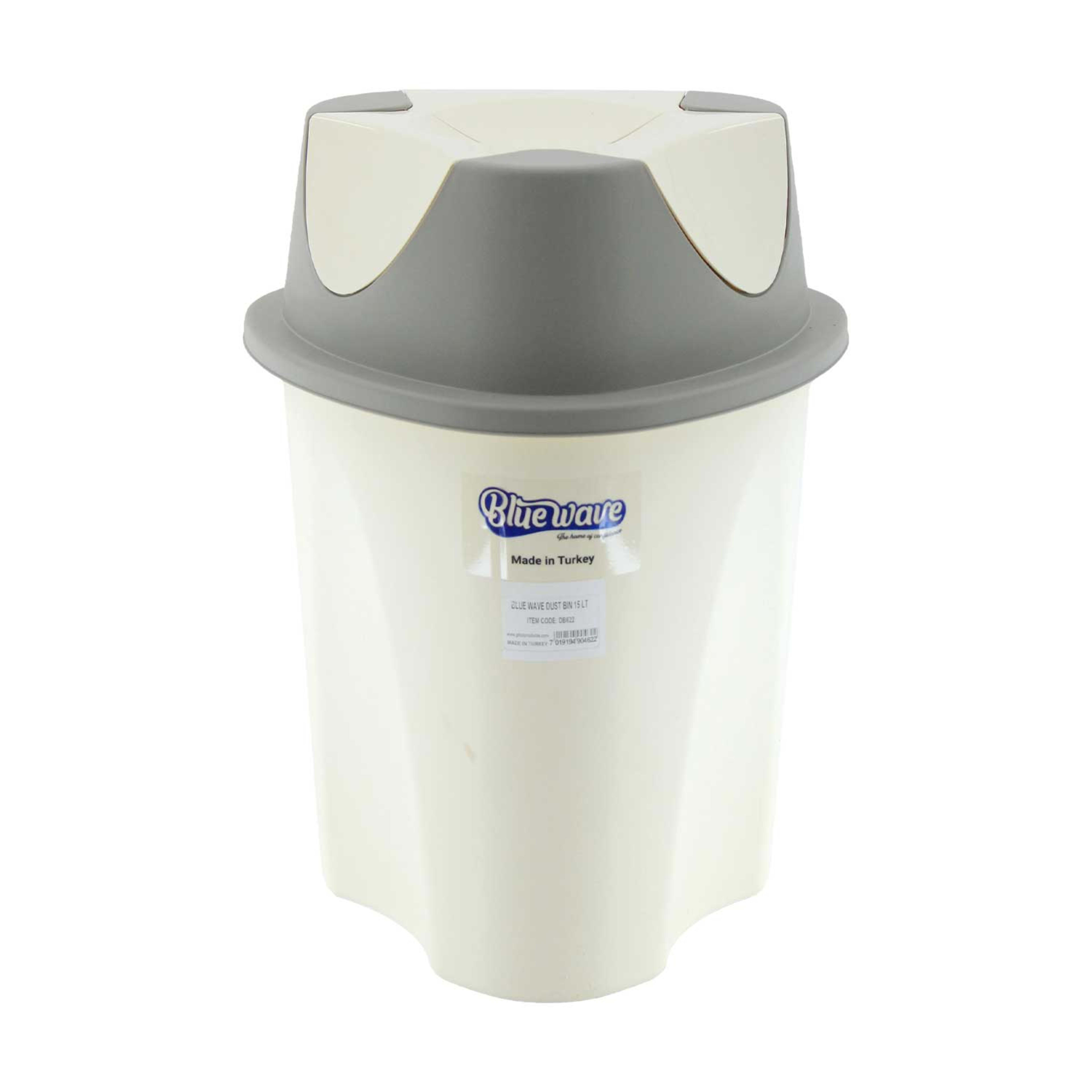 Blue Wave Swing Dust Bin 15ltr Db622