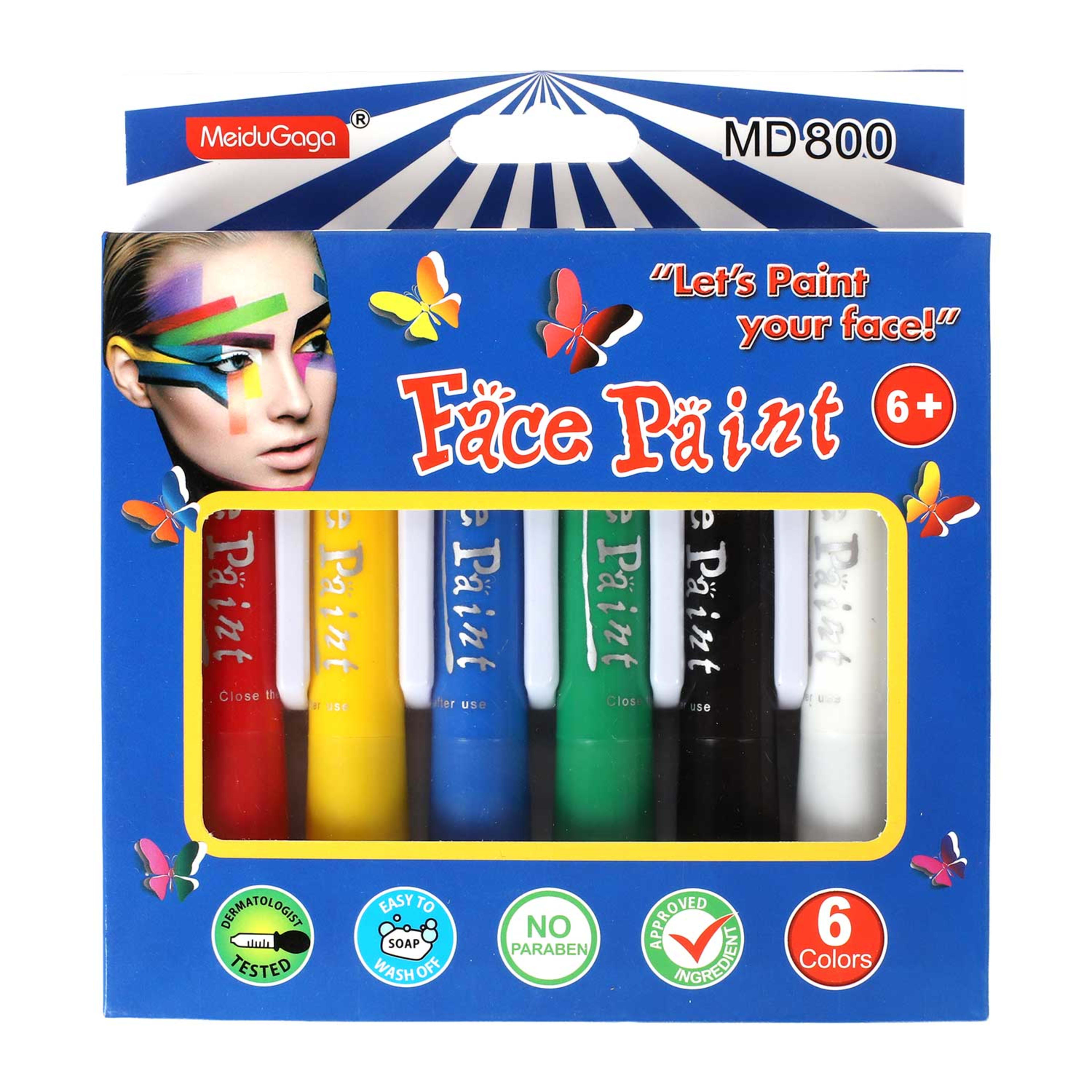 Vsmart Face Paint 6pcs Md800